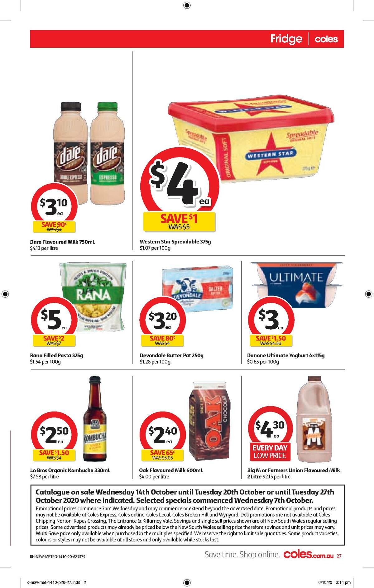 Coles Catalogues from 14 October