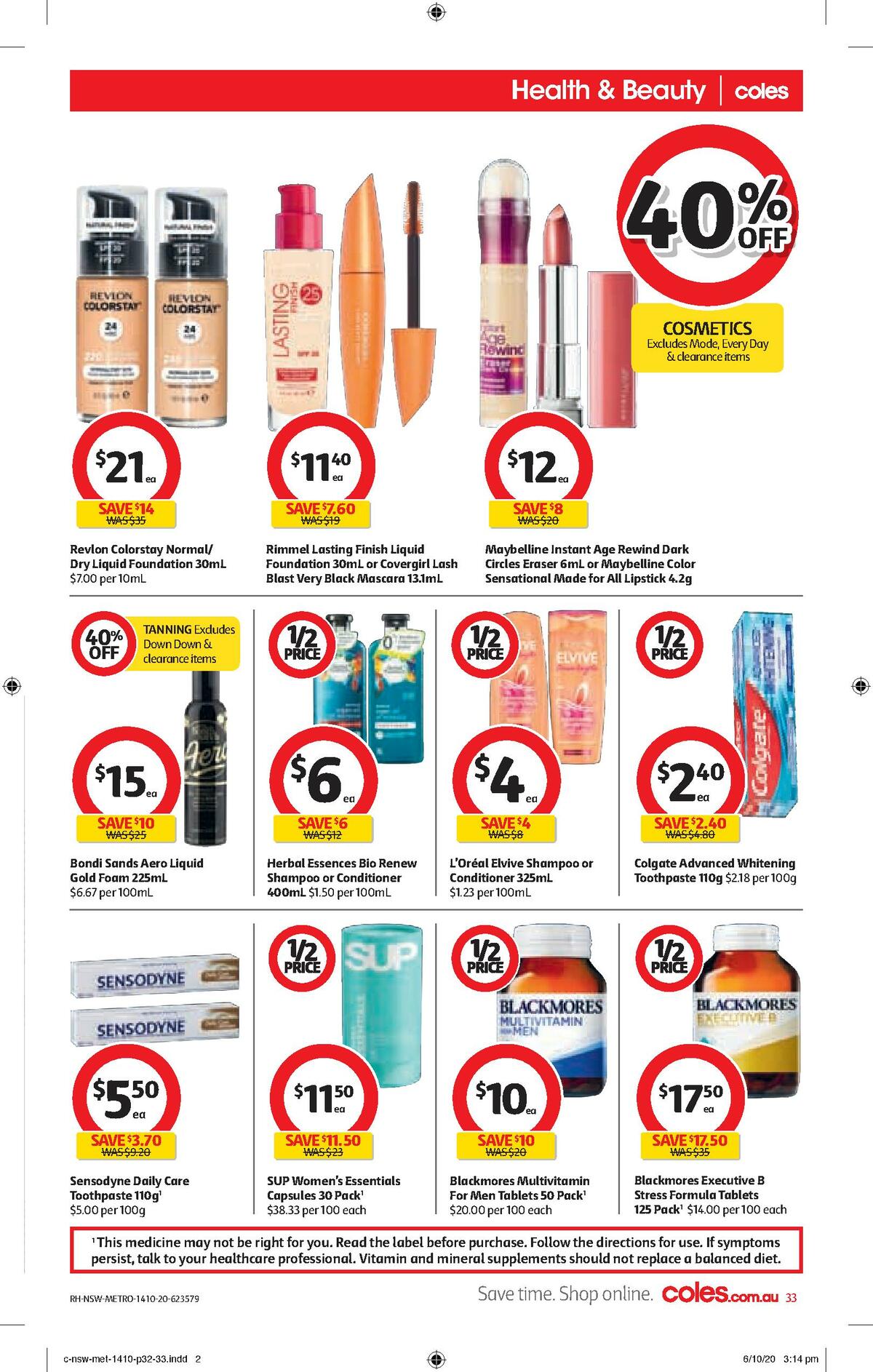 Coles Catalogues from 14 October