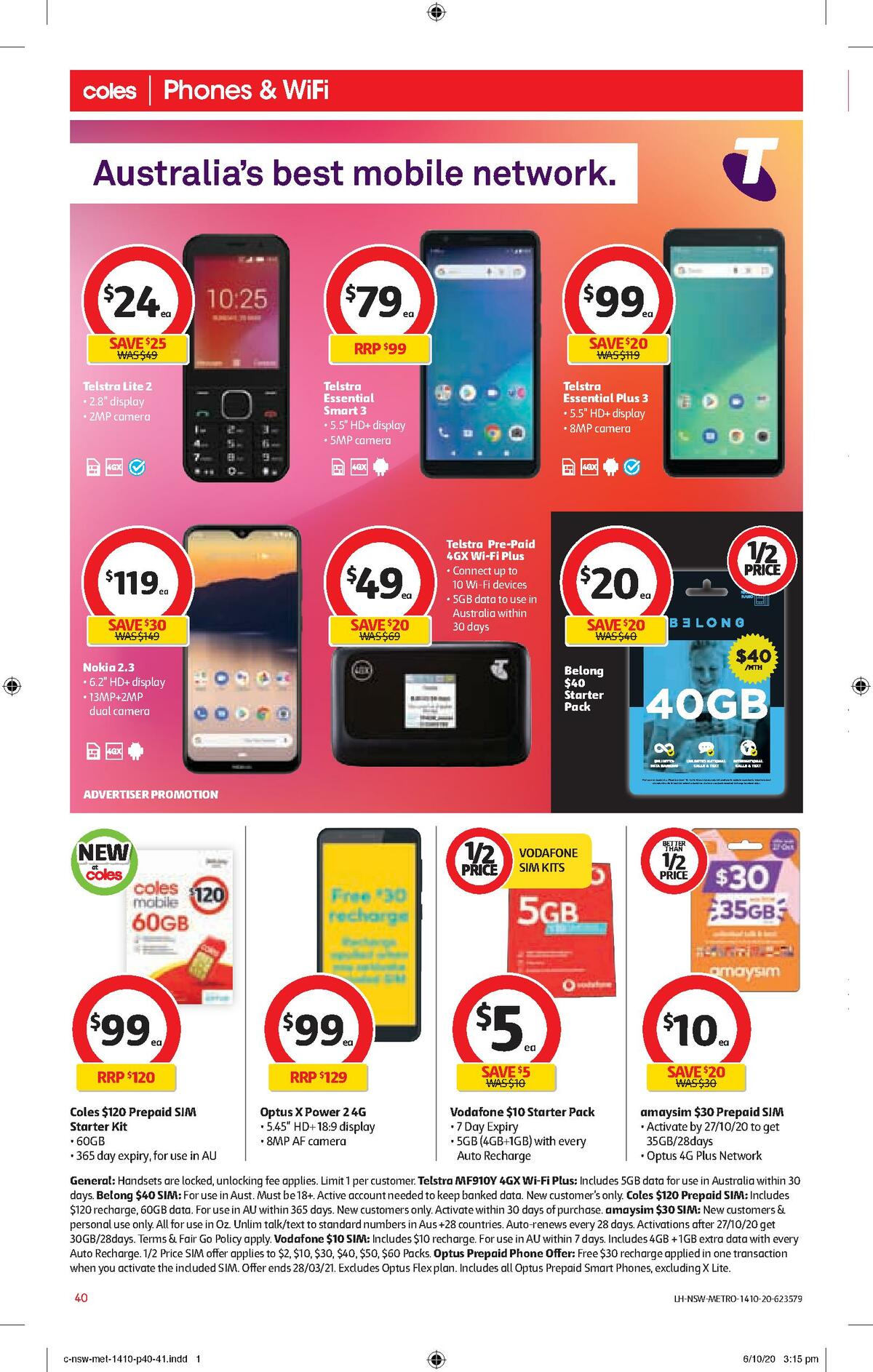 Coles Catalogues from 14 October