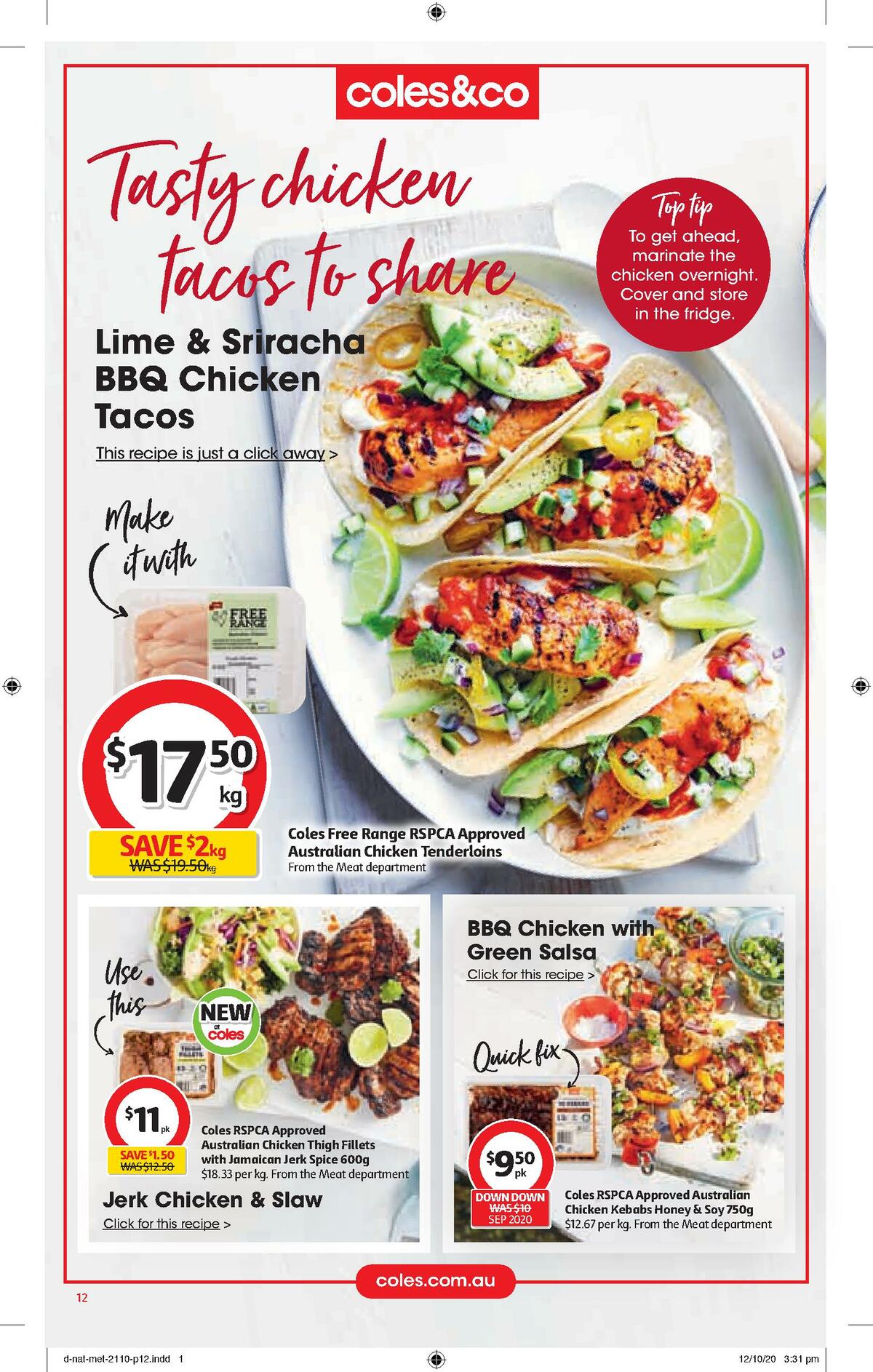 Coles Catalogues from 21 October