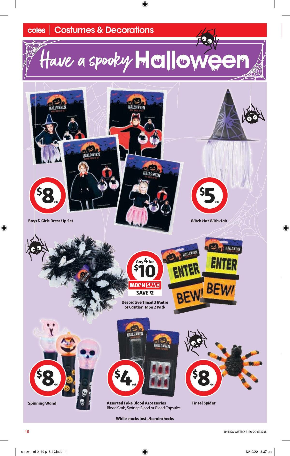 Coles Catalogues from 21 October