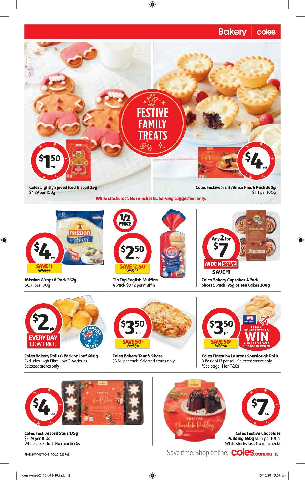 Coles Catalogues from 21 October