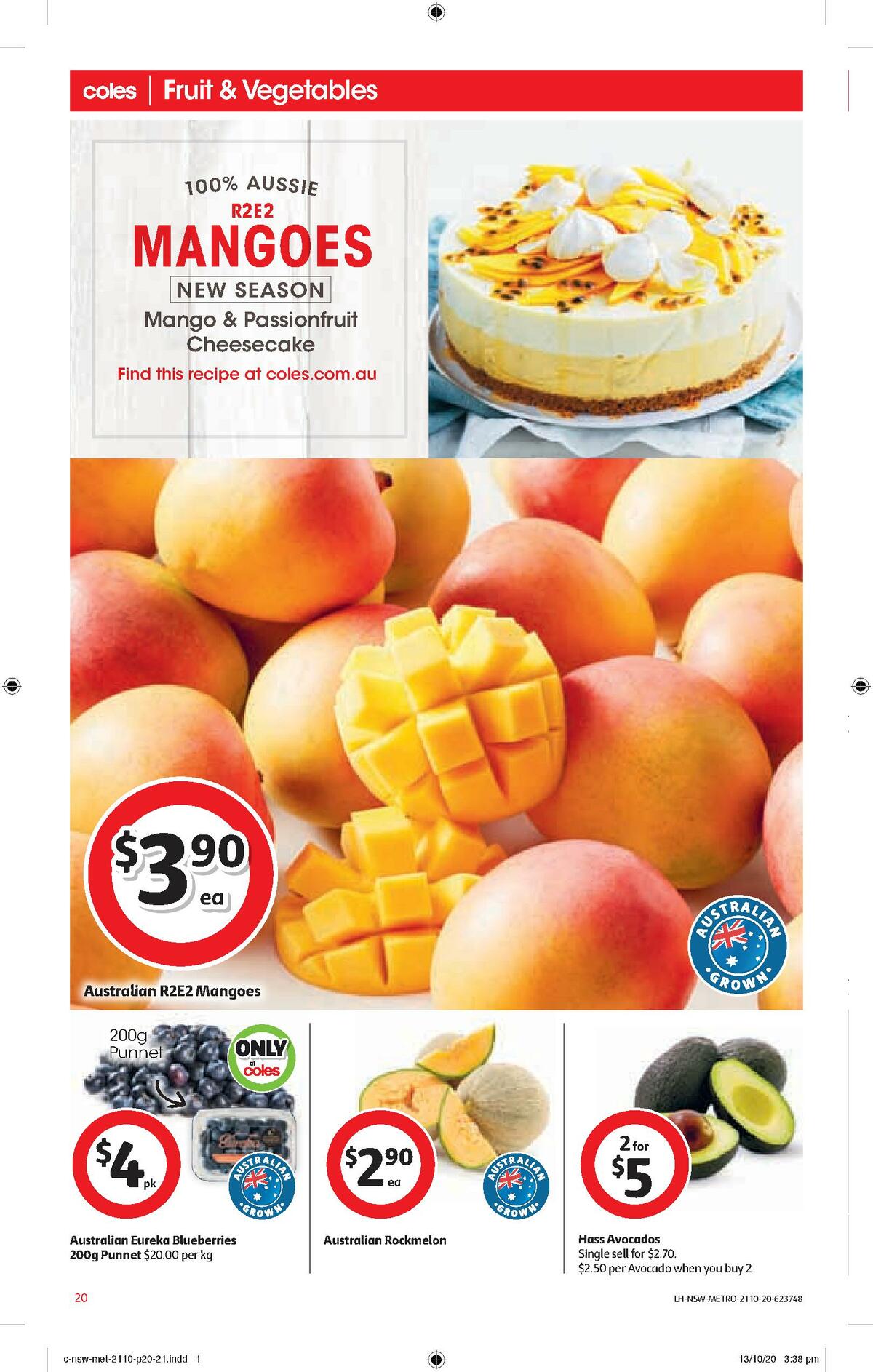 Coles Catalogues from 21 October