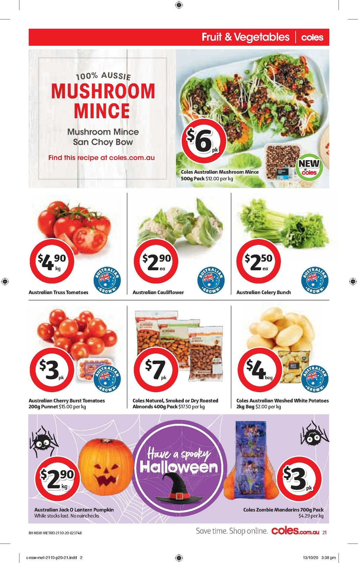 Coles Catalogues from 21 October