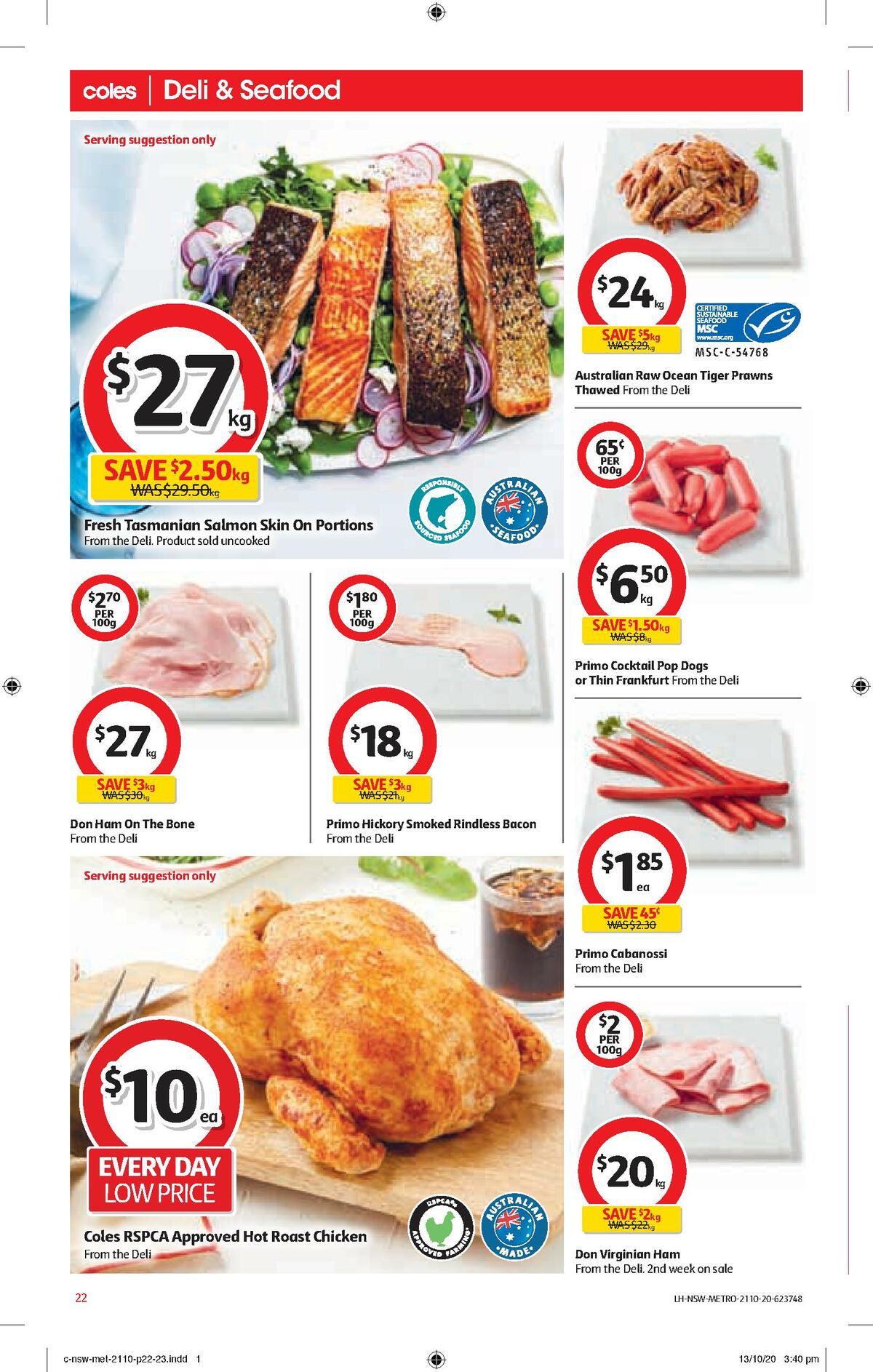 Coles Catalogues from 21 October