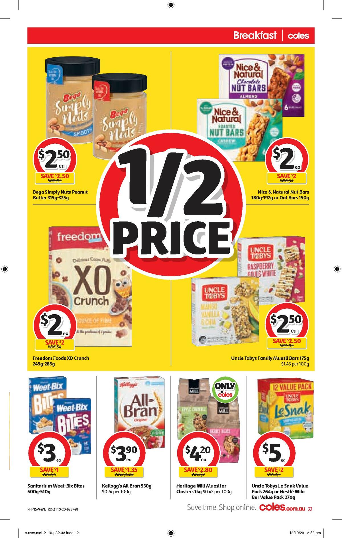 Coles Catalogues from 21 October