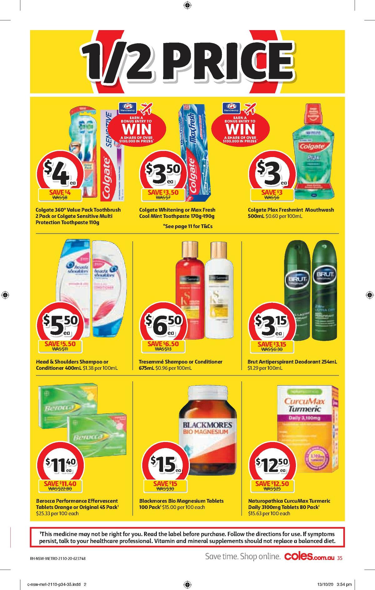 Coles Catalogues from 21 October