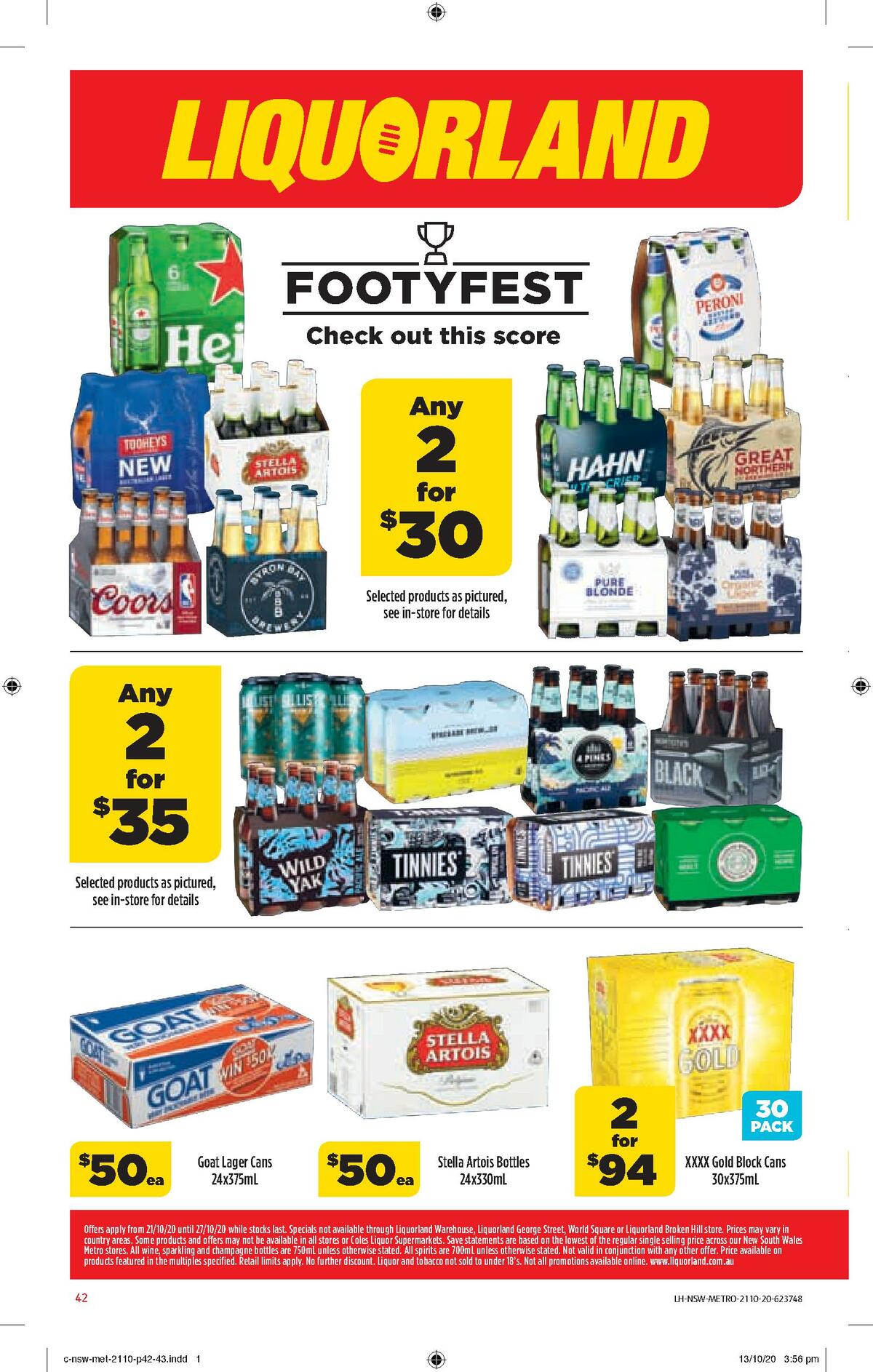 Coles Catalogues from 21 October