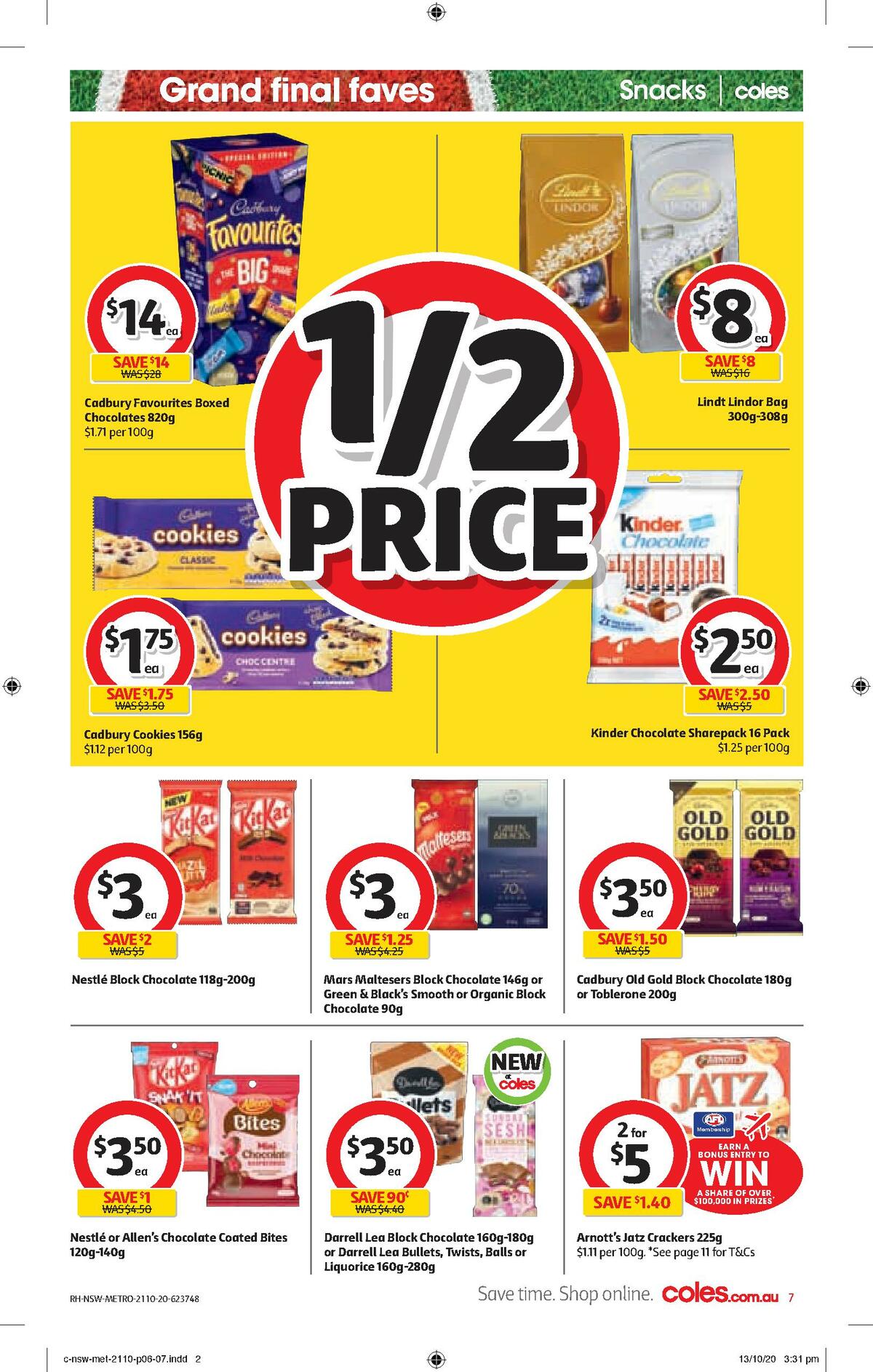 Coles Catalogues from 21 October