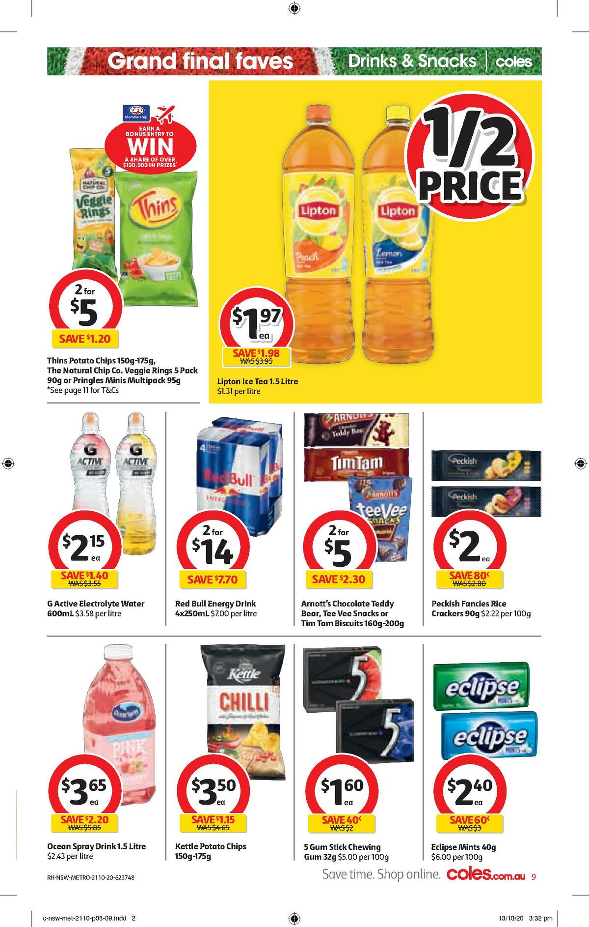 Coles Catalogues from 21 October