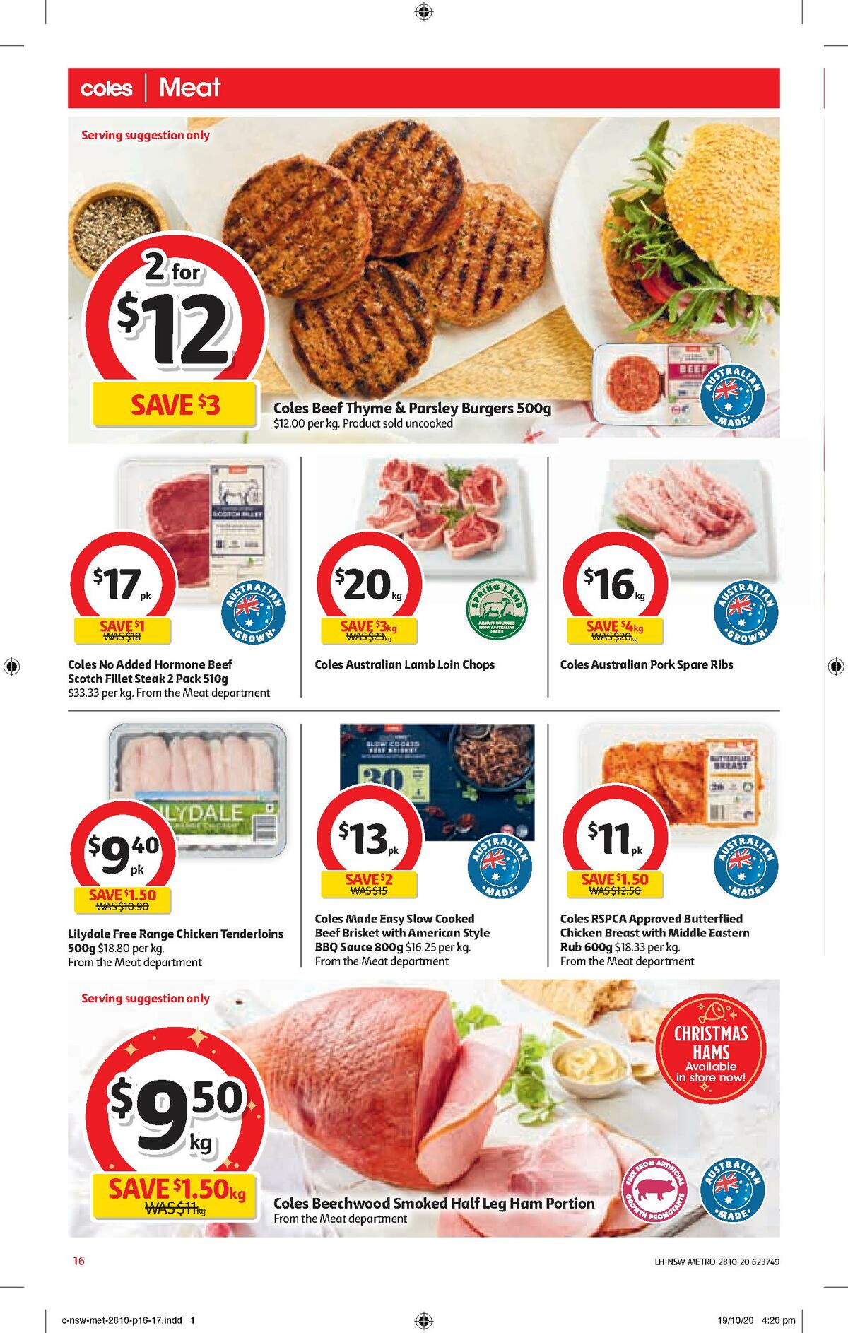 Coles Catalogues from 28 October