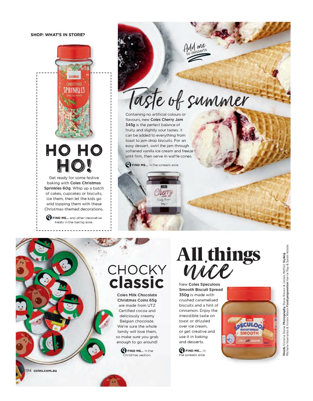 Coles Magazine November Catalogues from 1 November