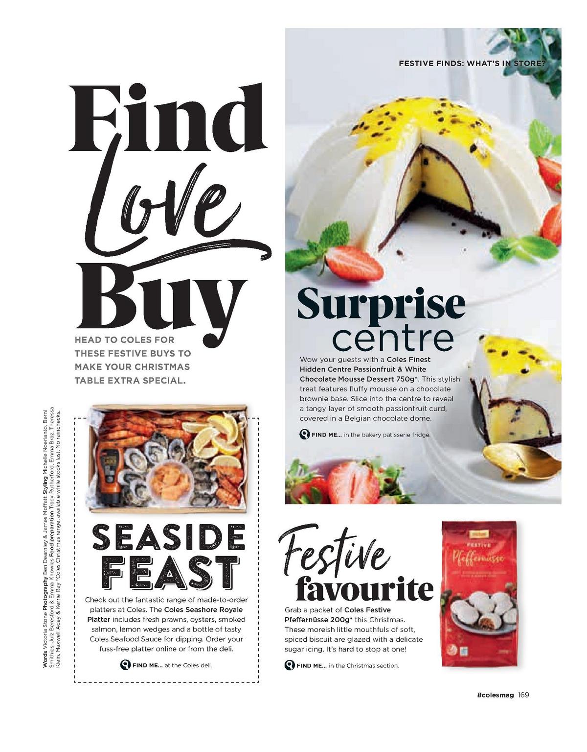 Coles Magazine December Catalogues from 1 December