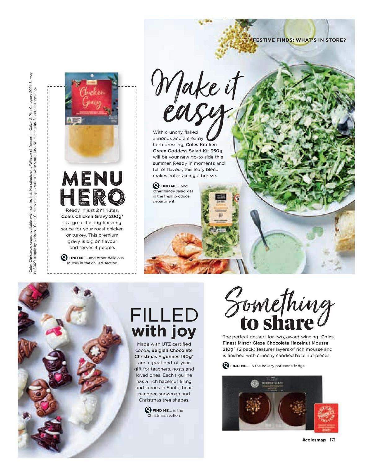 Coles Magazine December Catalogues from 1 December