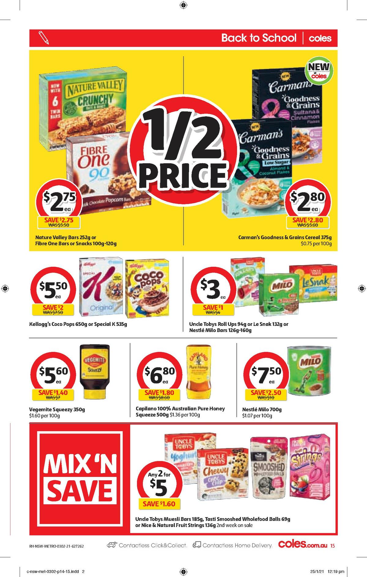 Coles Catalogues from 3 February