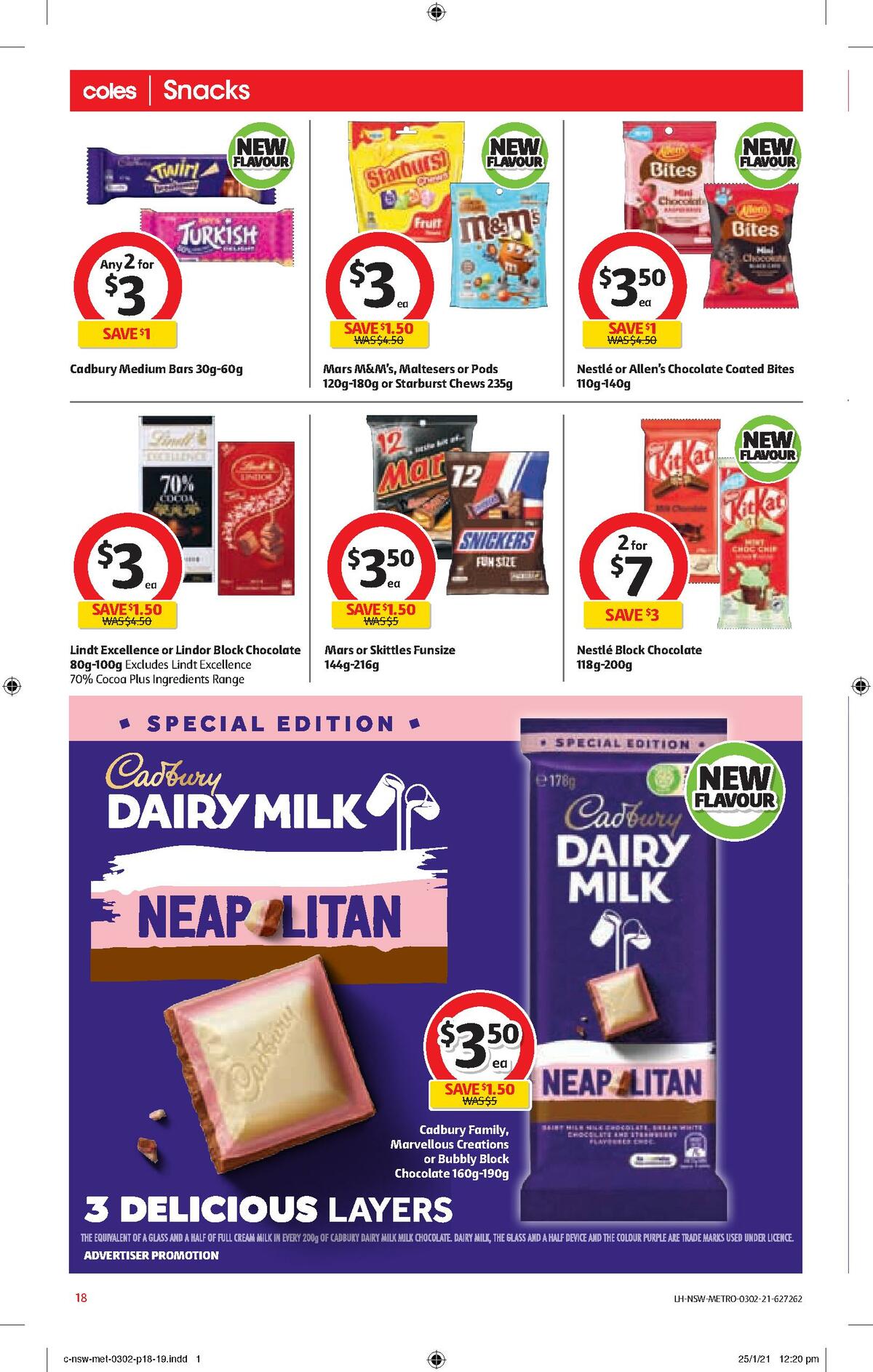 Coles Catalogues from 3 February