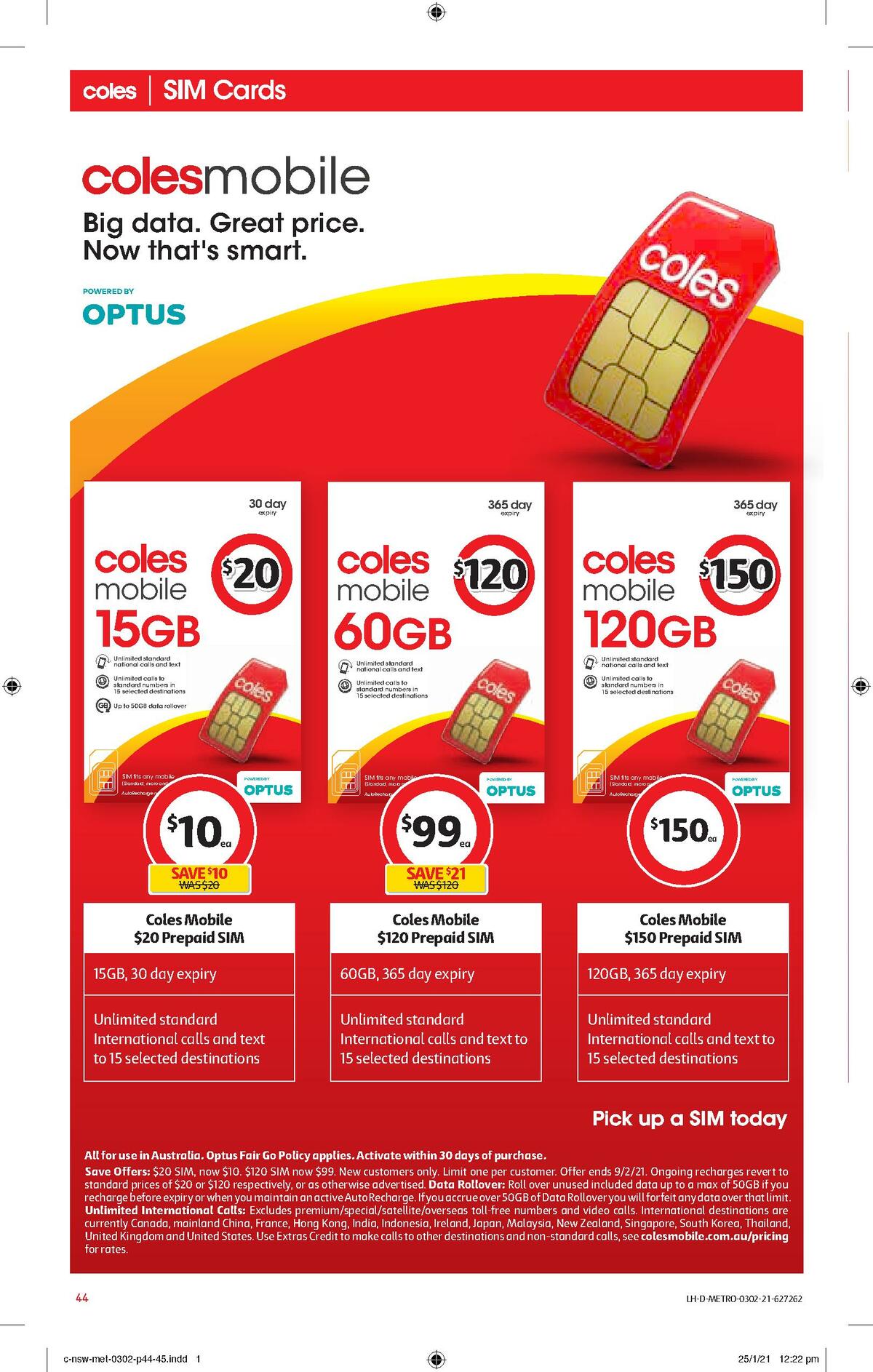 Coles Catalogues from 3 February