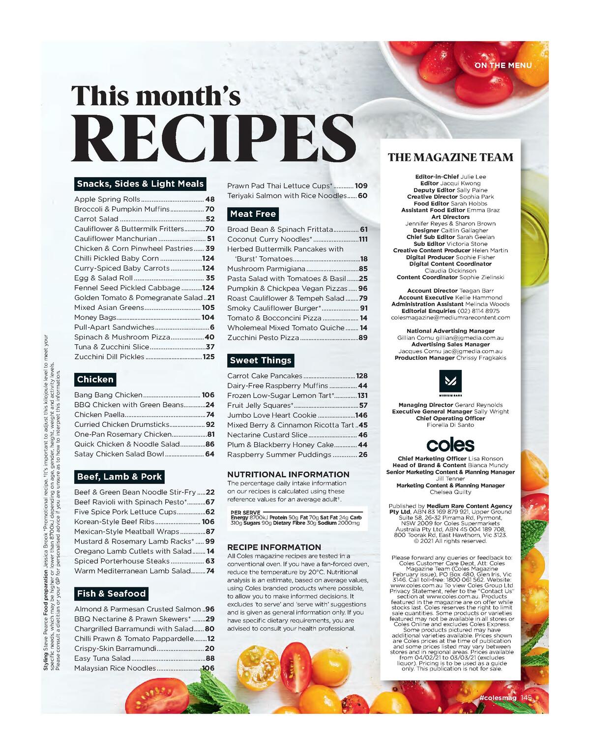 Coles Magazine February Catalogues from 1 February