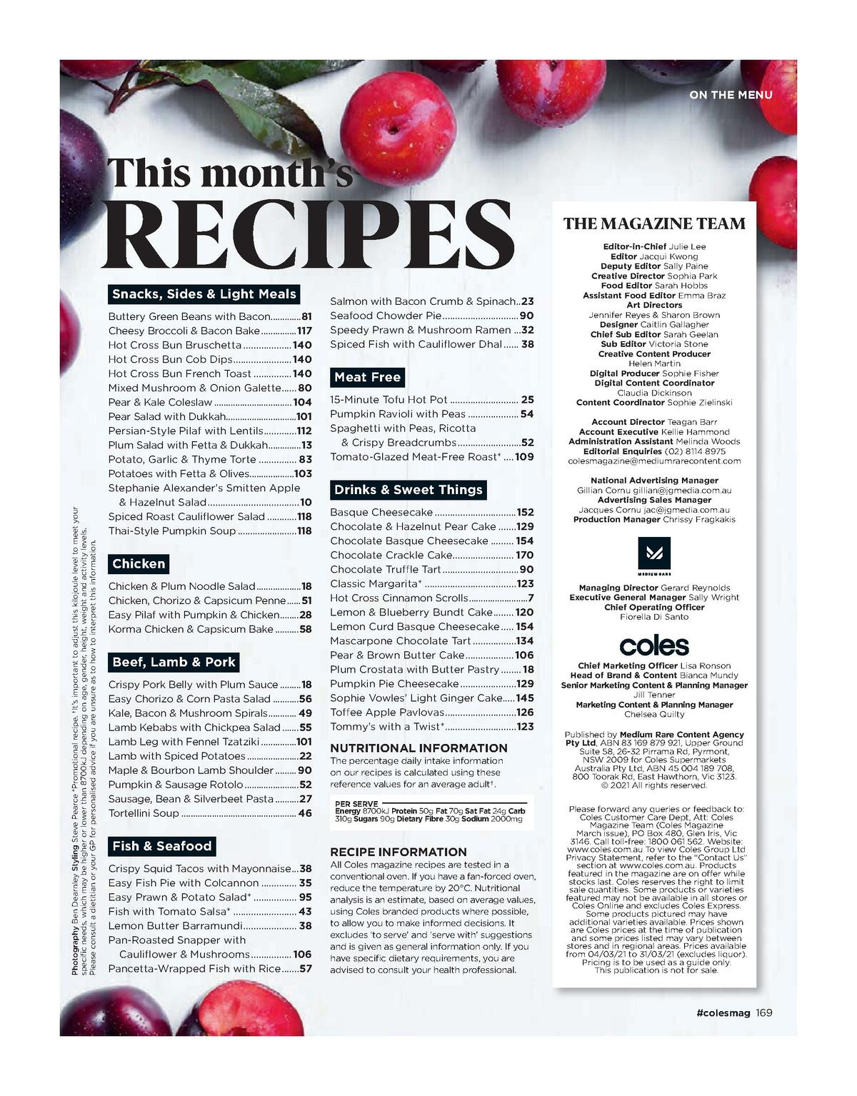 Coles Magazine March Catalogues from 1 March