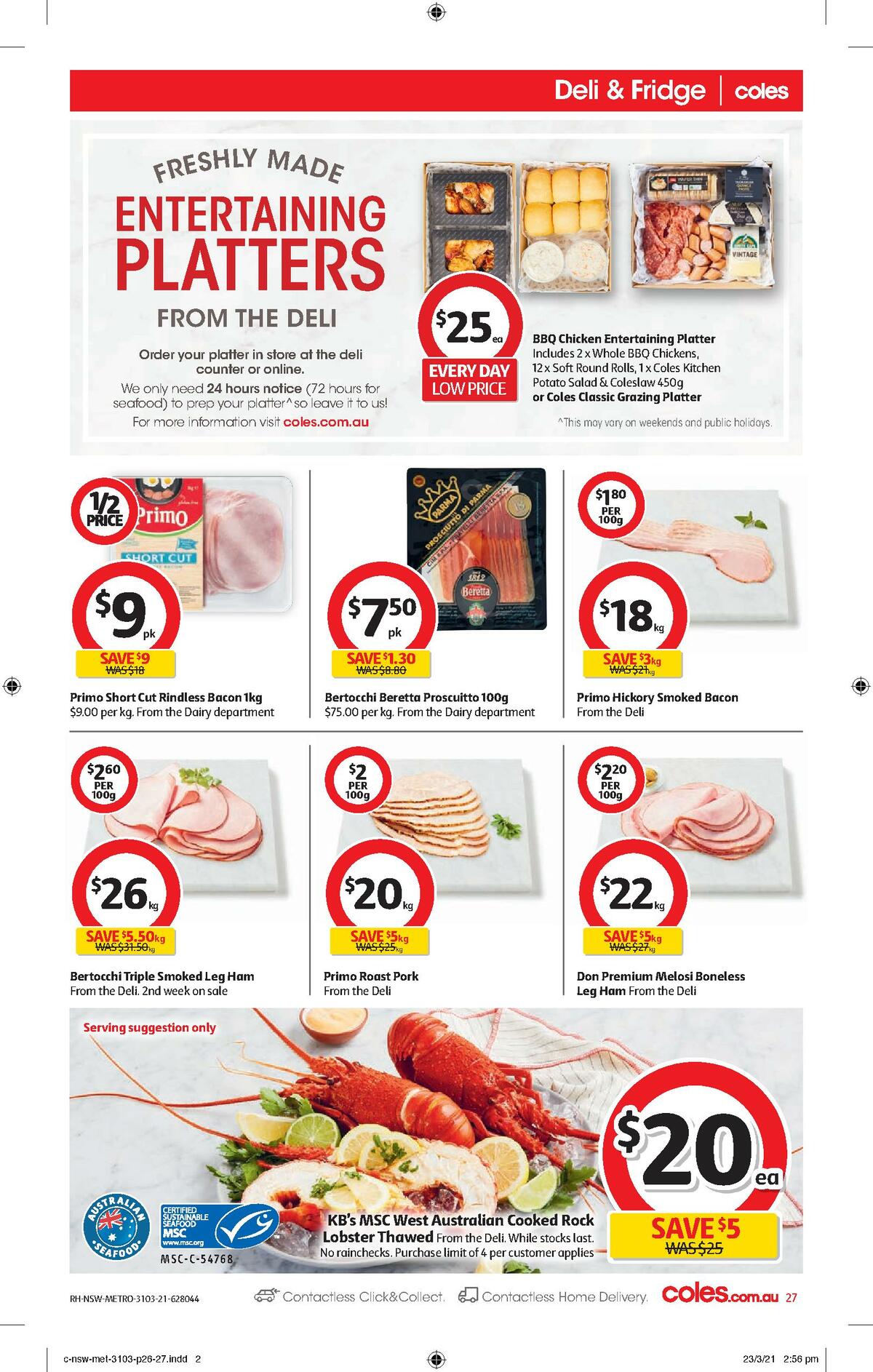 Coles Catalogues from 31 March