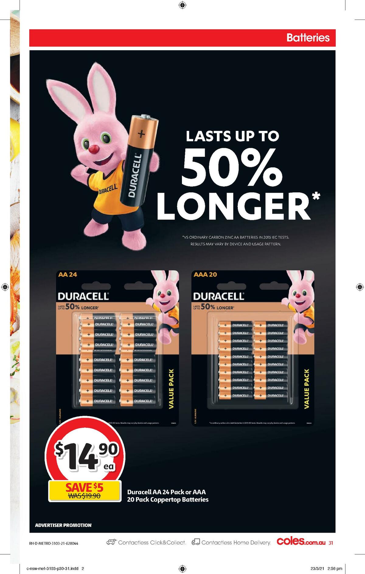 Coles Catalogues from 31 March