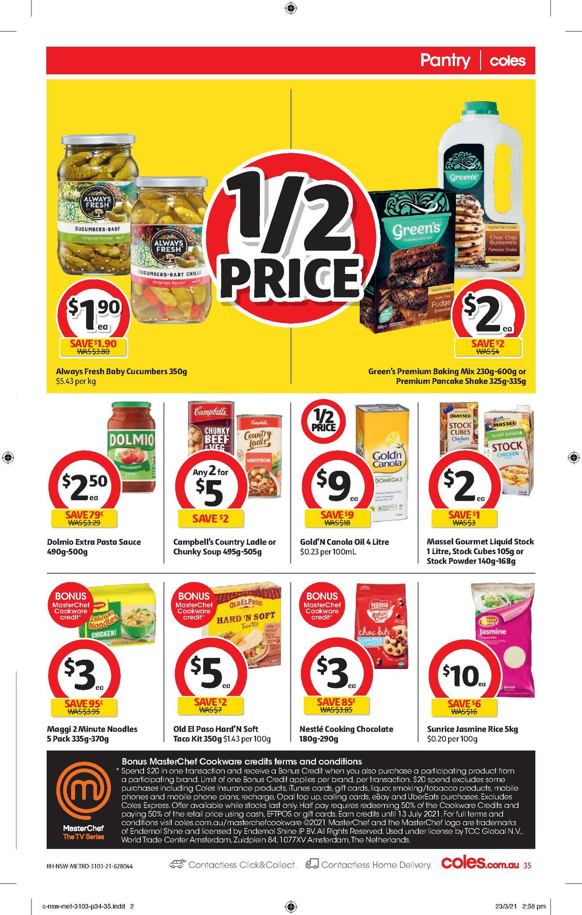 Coles Catalogues from 31 March