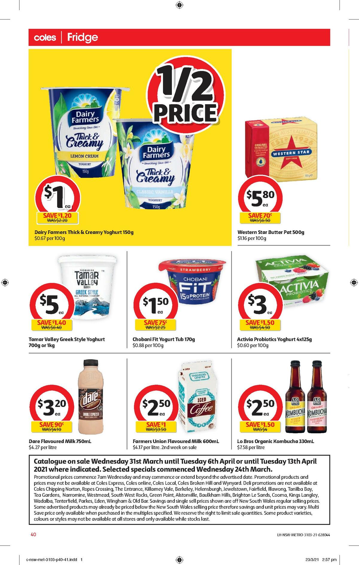 Coles Catalogues from 31 March