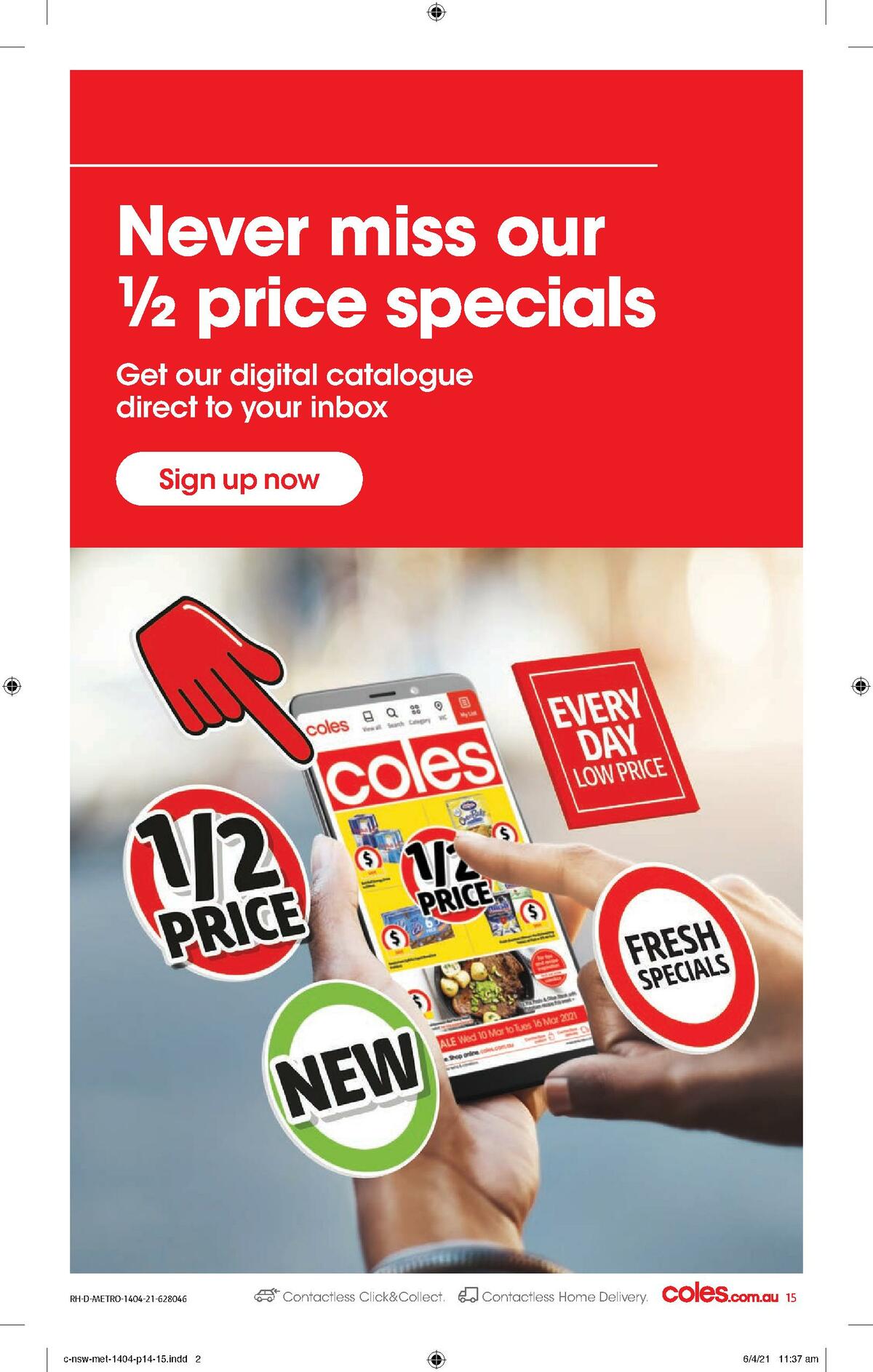 Coles Catalogues from 14 April