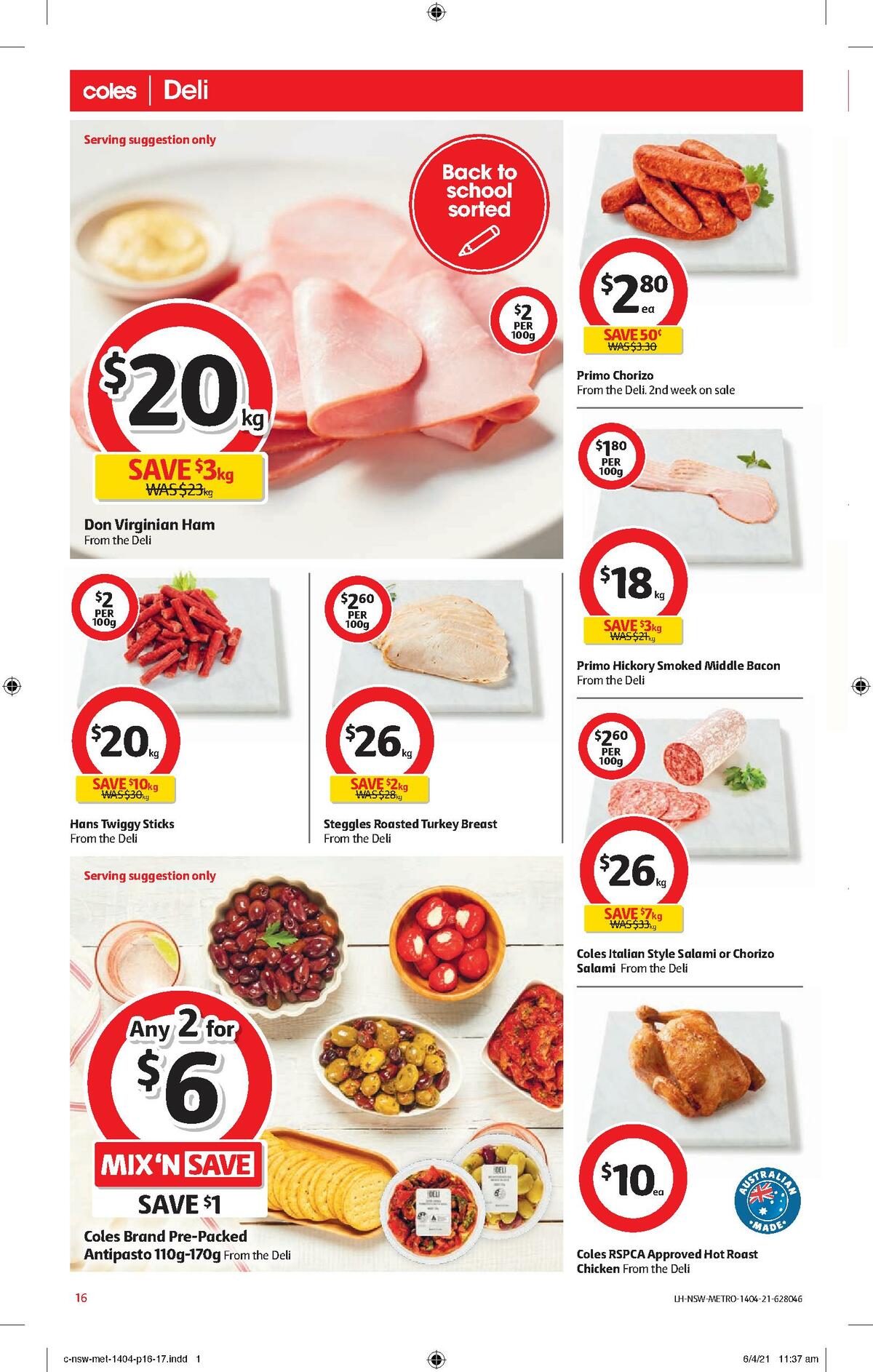 Coles Catalogues from 14 April