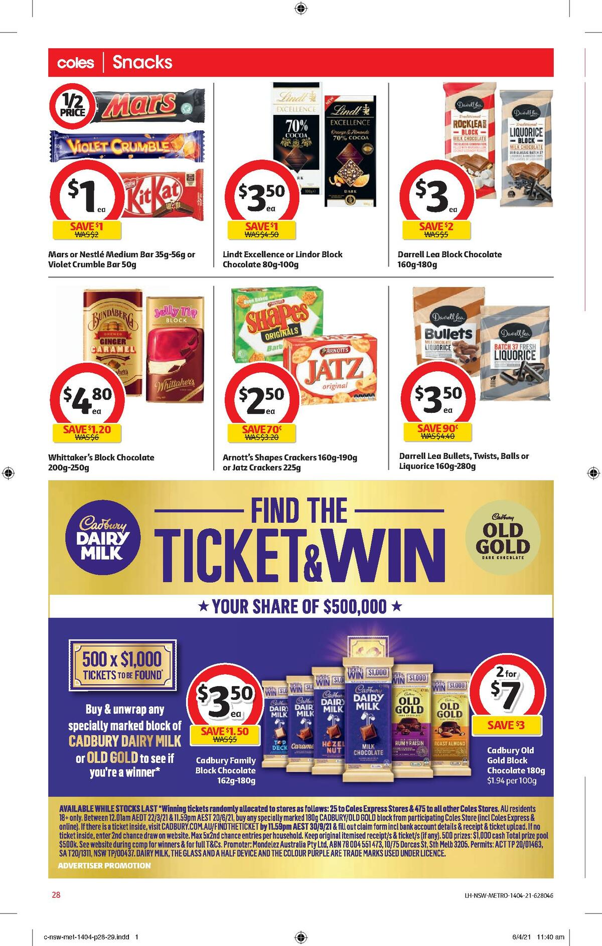 Coles Catalogues from 14 April