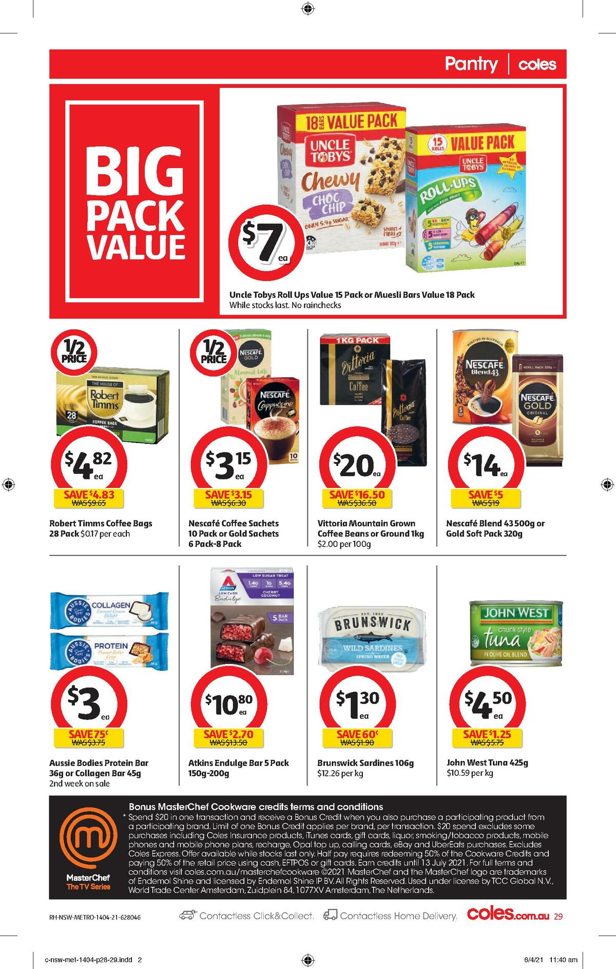 Coles Catalogues from 14 April