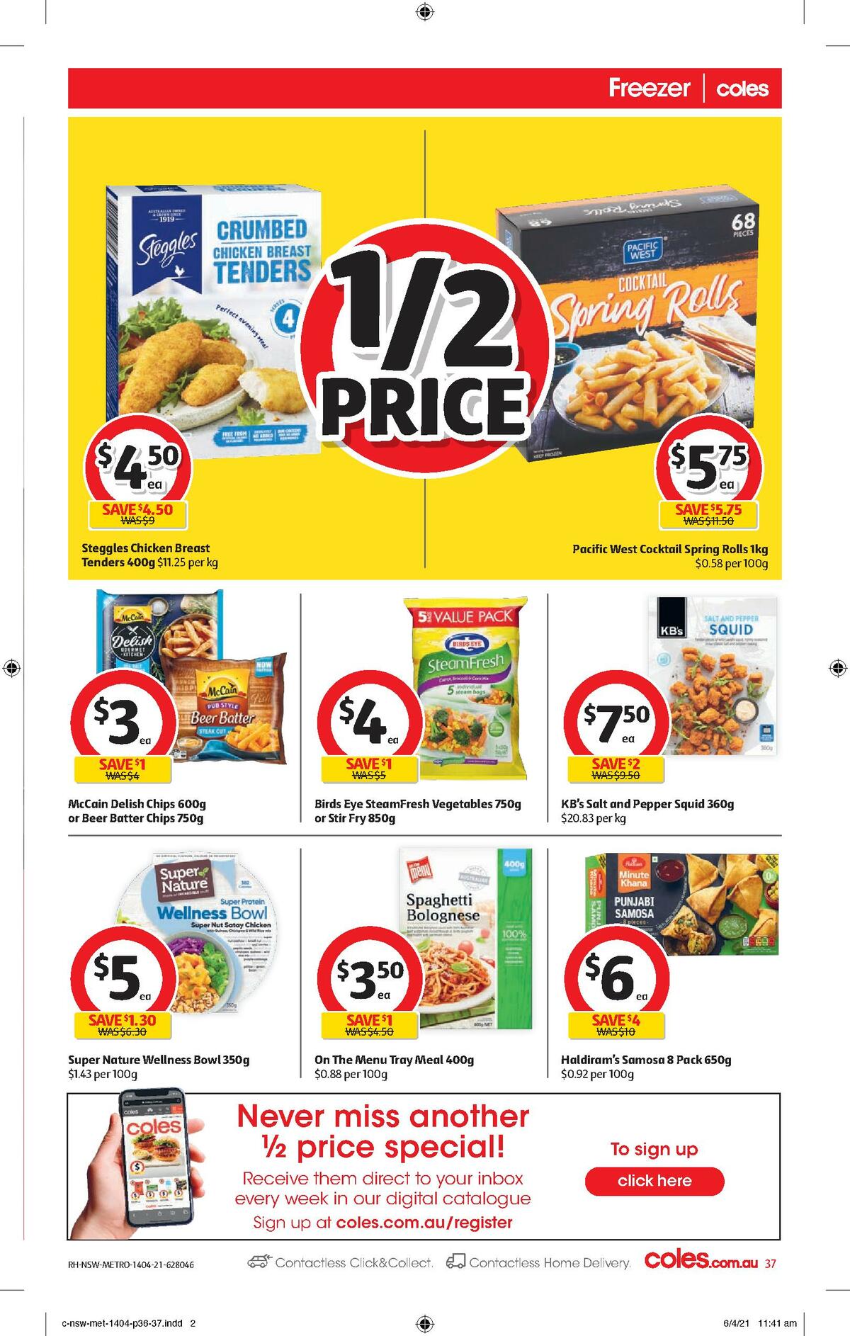 Coles Catalogues from 14 April