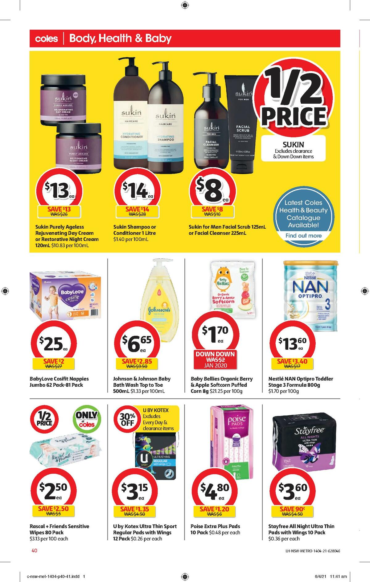 Coles Catalogues from 14 April