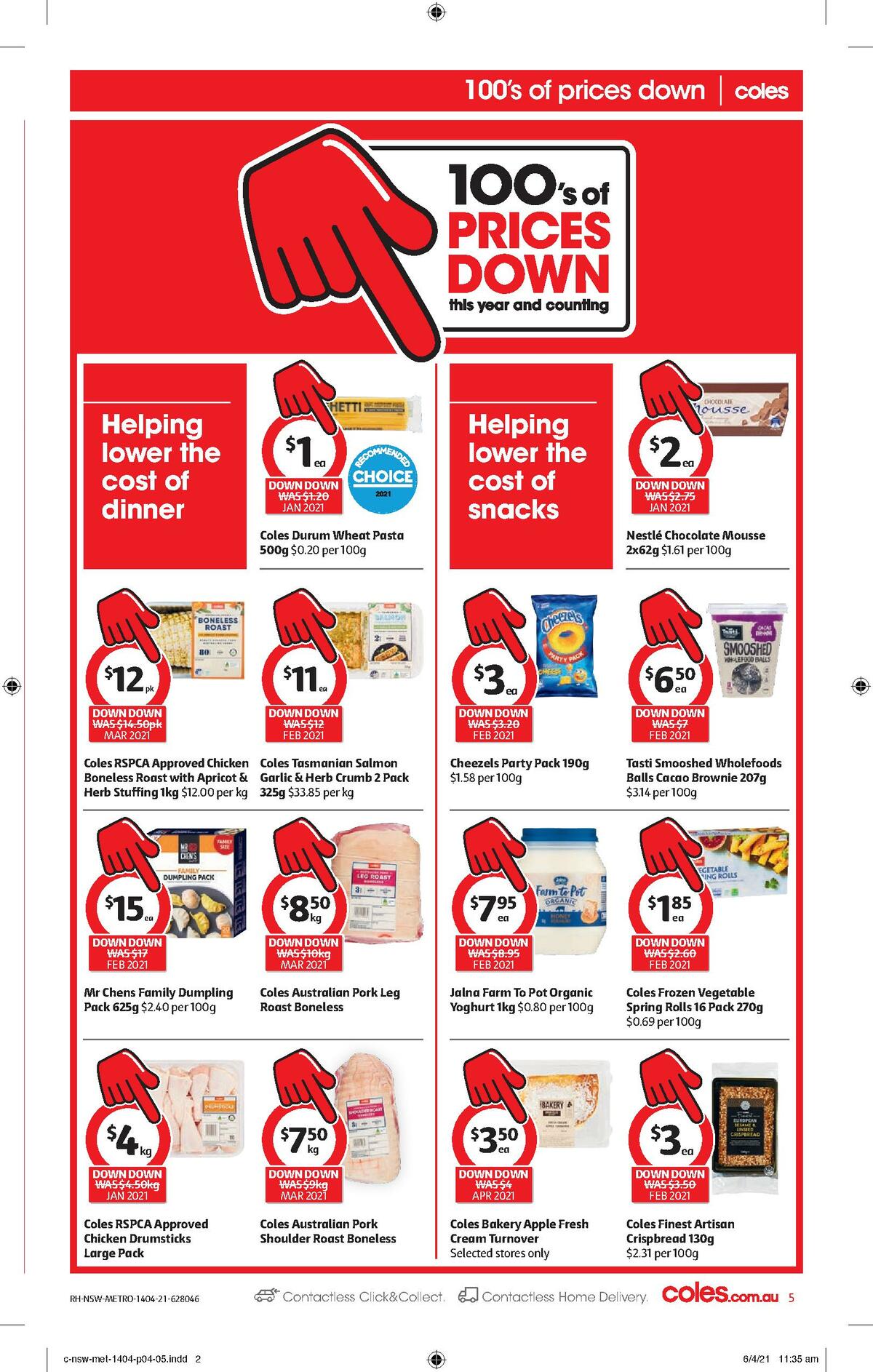 Coles Catalogues from 14 April