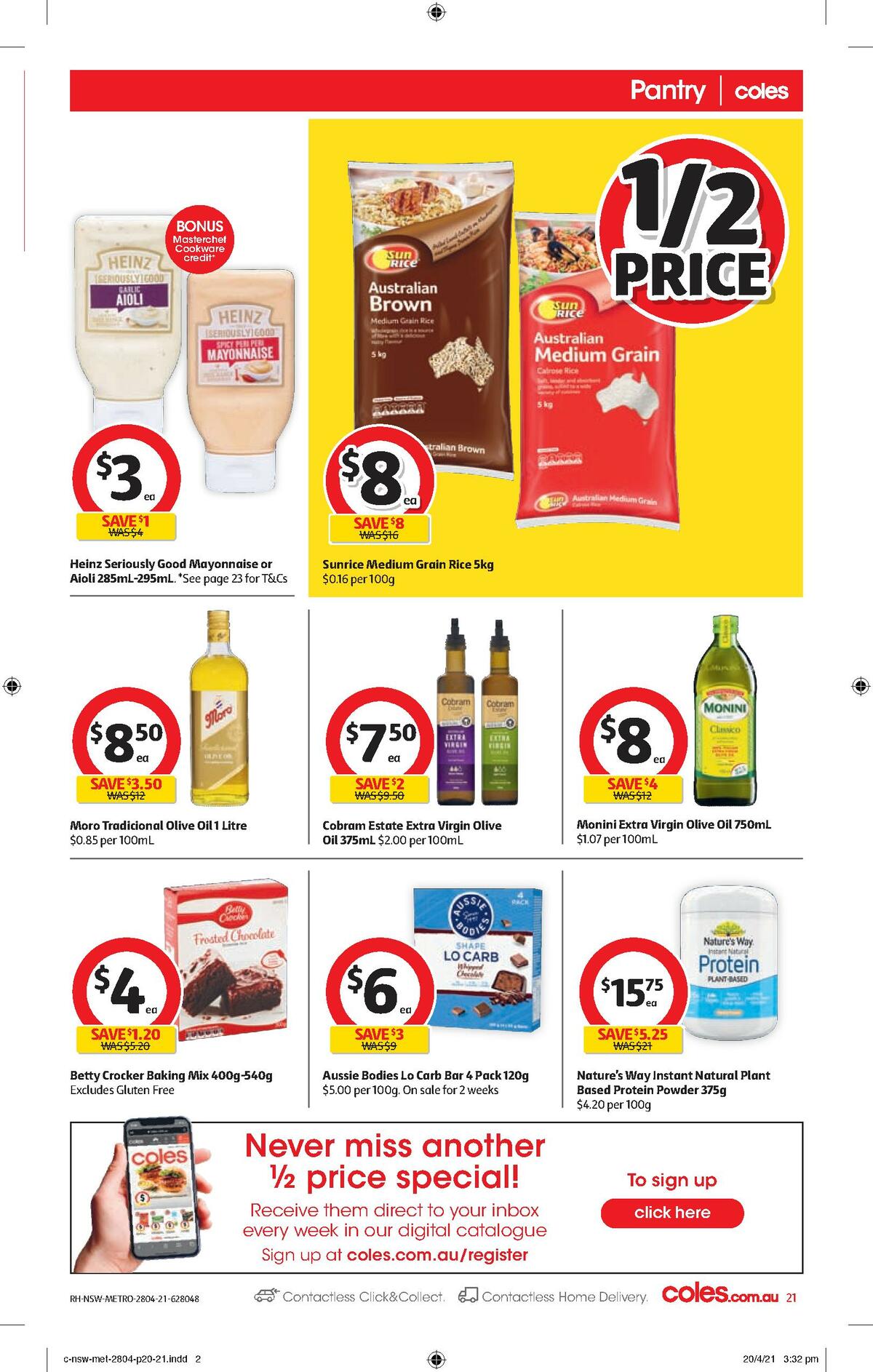 Coles Catalogues from 28 April