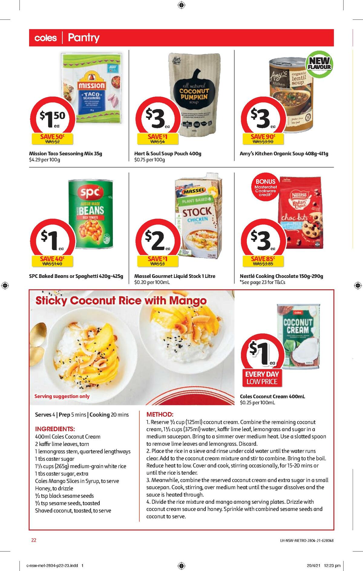 Coles Catalogues from 28 April