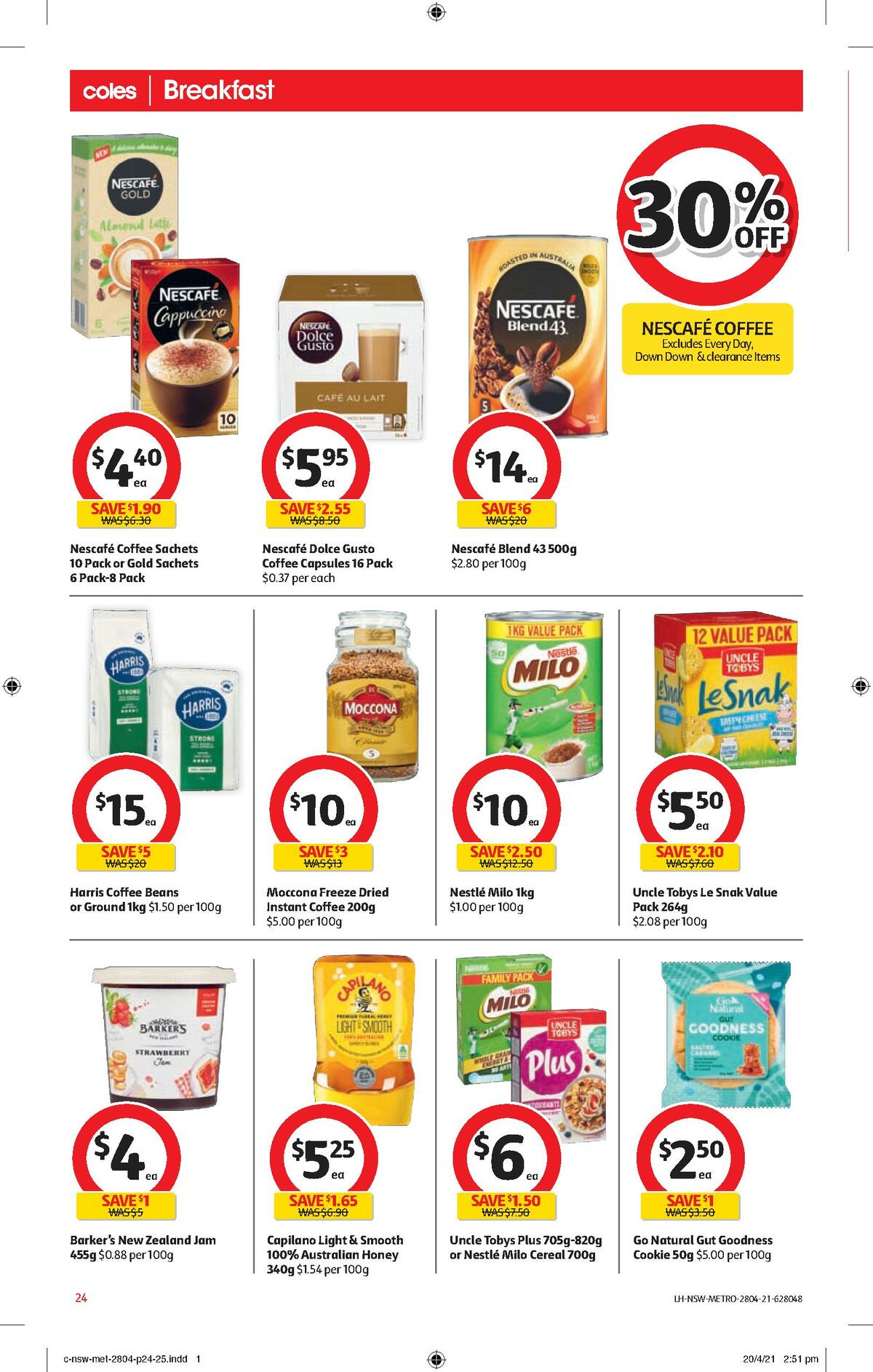 Coles Catalogues from 28 April