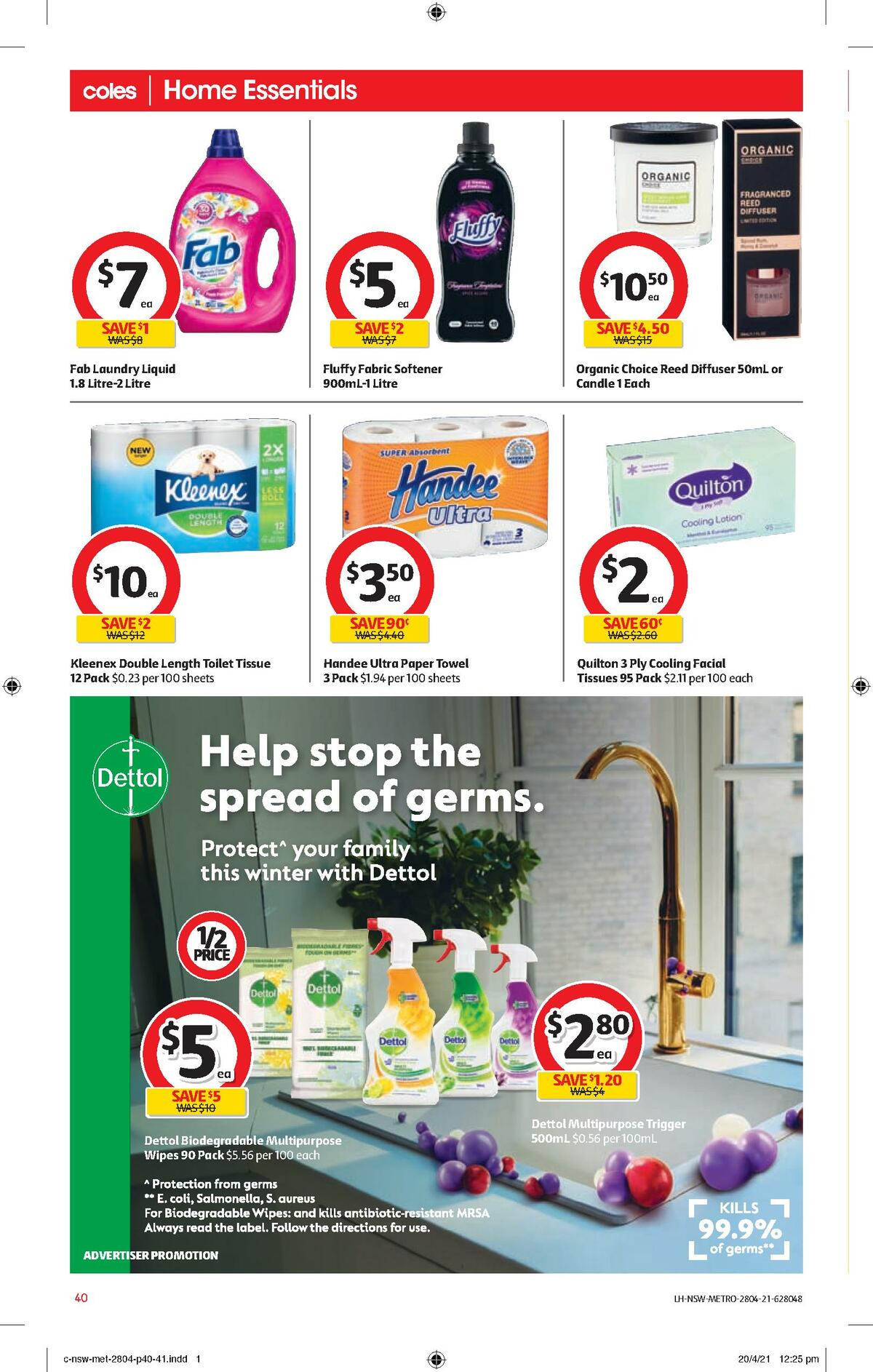 Coles Catalogues from 28 April