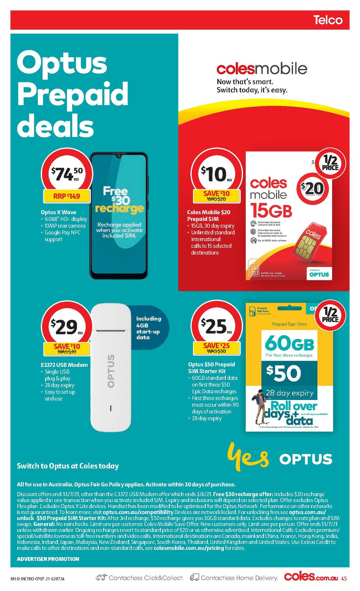 Coles Catalogues from 7 July