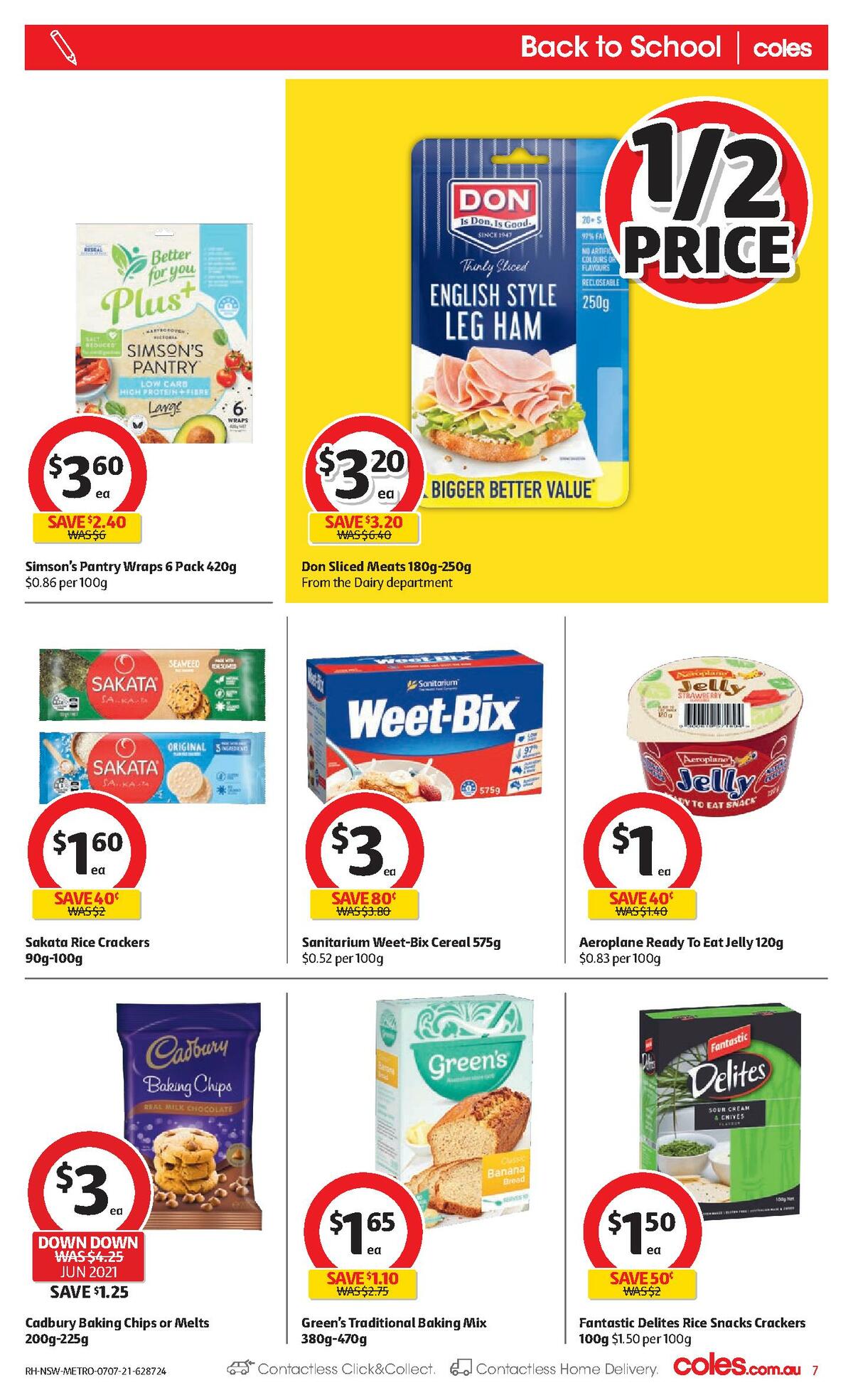 Coles Catalogues from 7 July