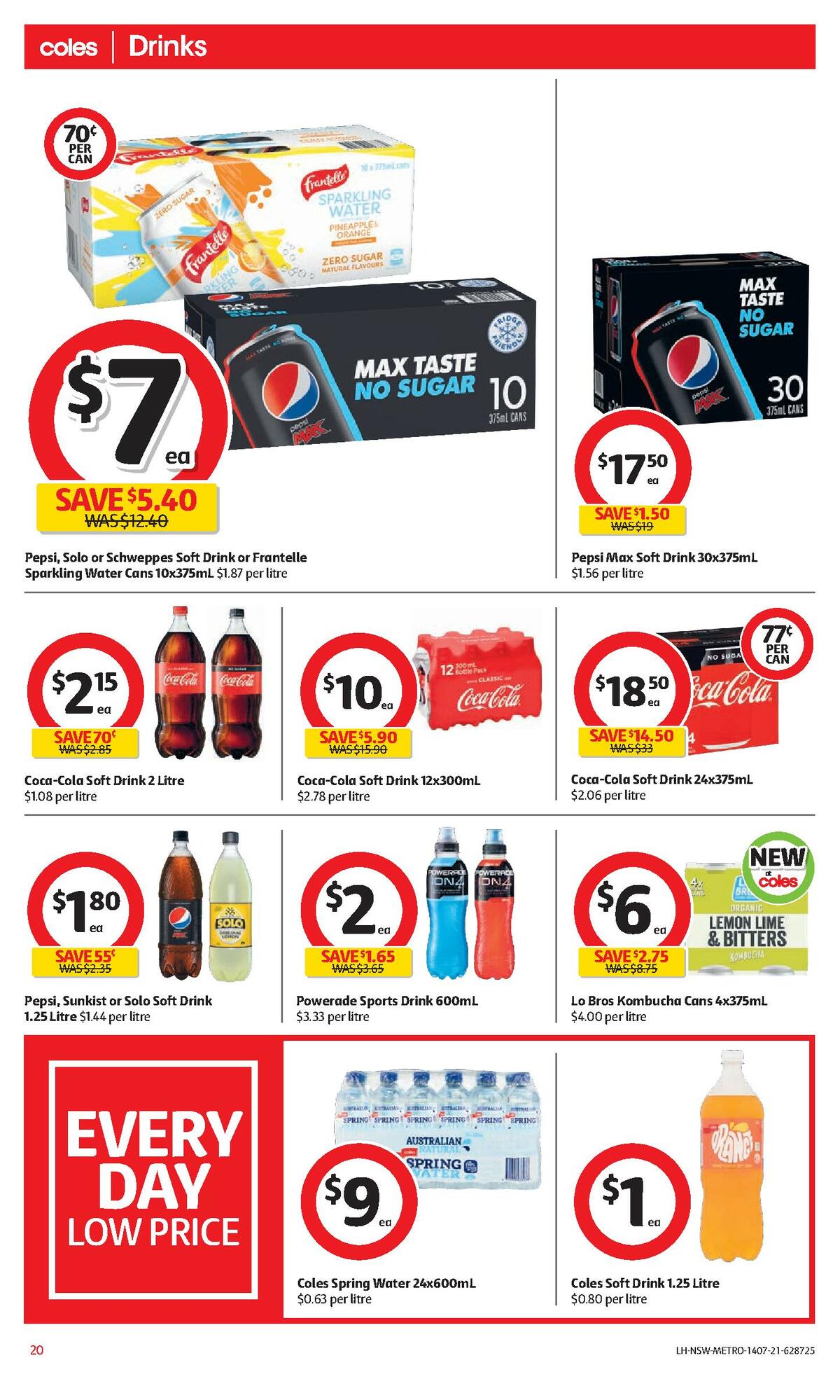 Coles Catalogues from 14 July