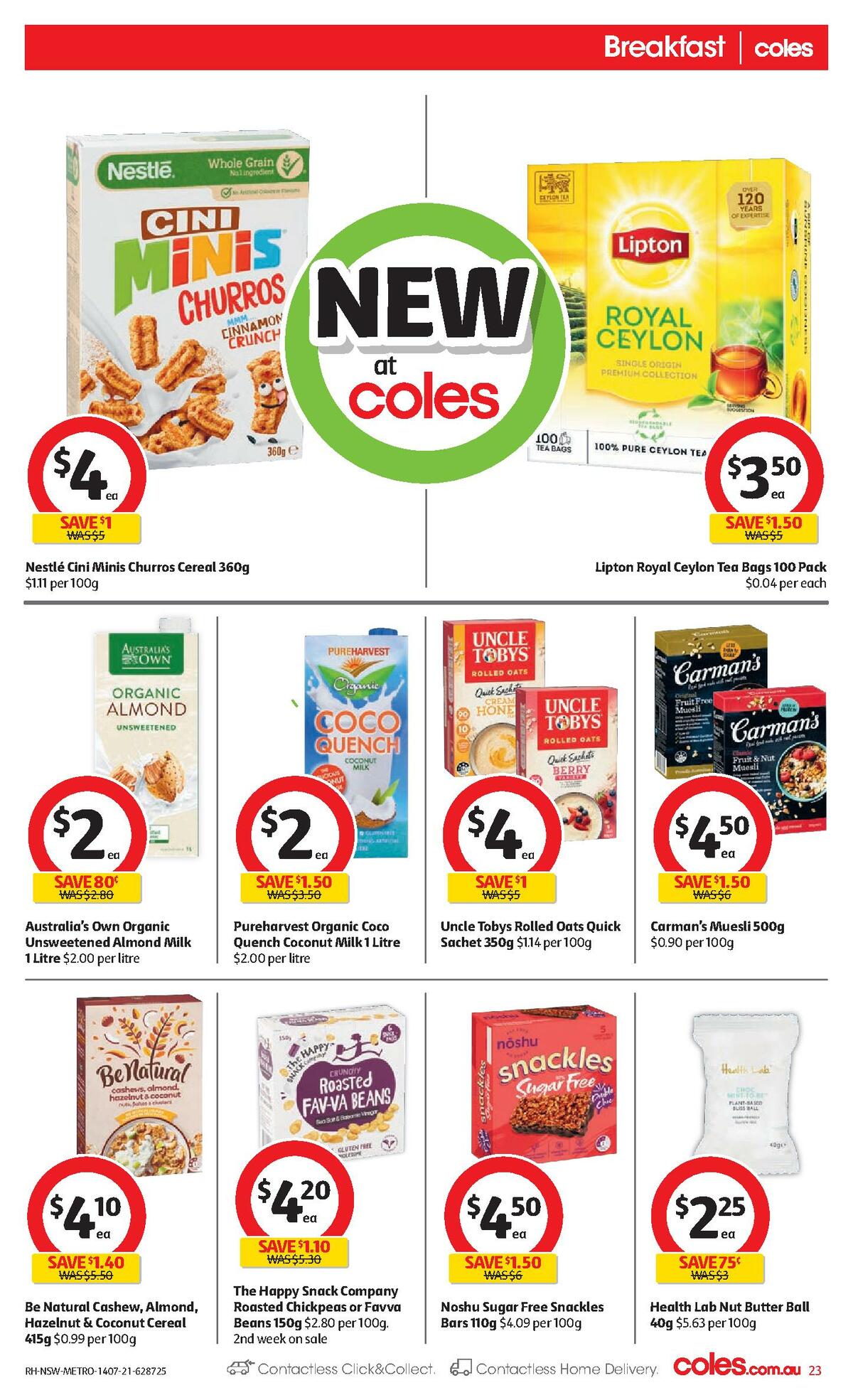 Coles Catalogues from 14 July