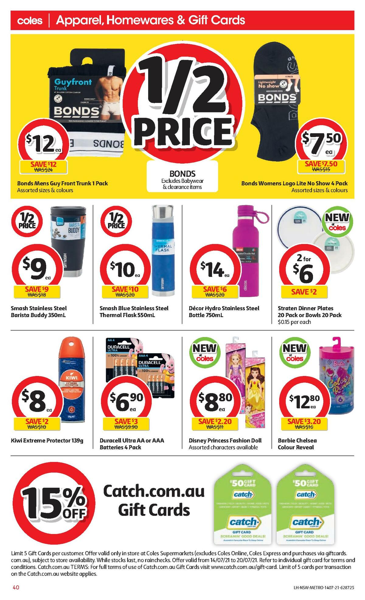 Coles Catalogues from 14 July