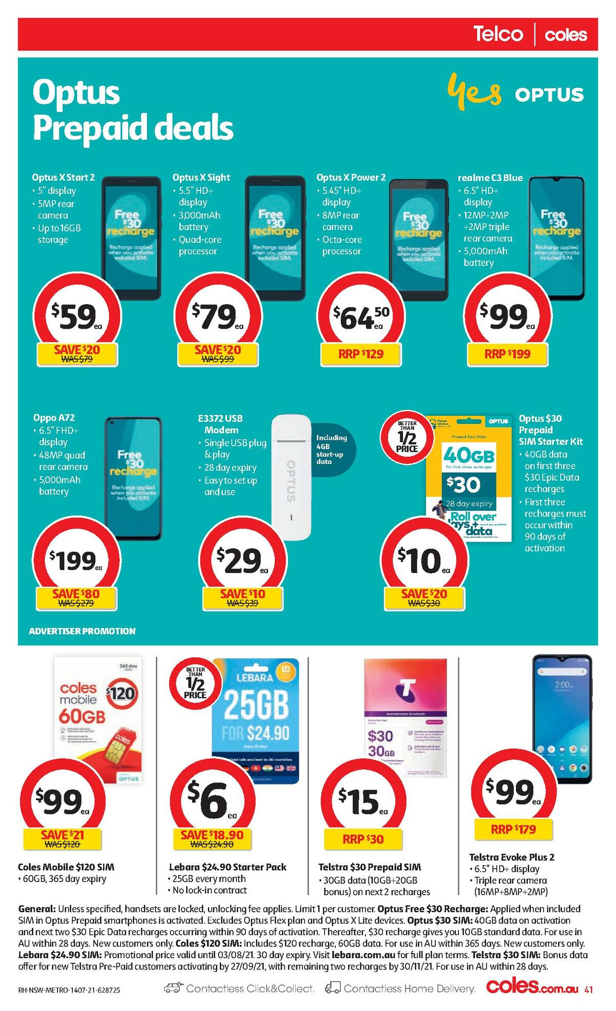 Coles Catalogues from 14 July