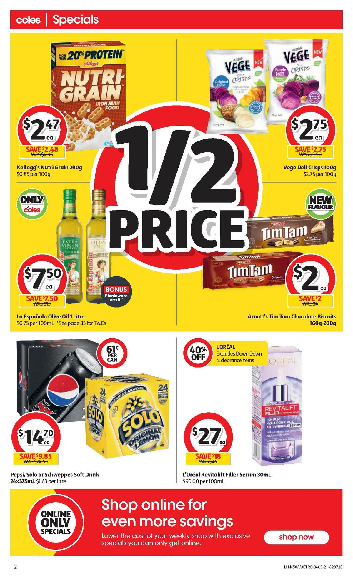 Coles Catalogues from 4 August