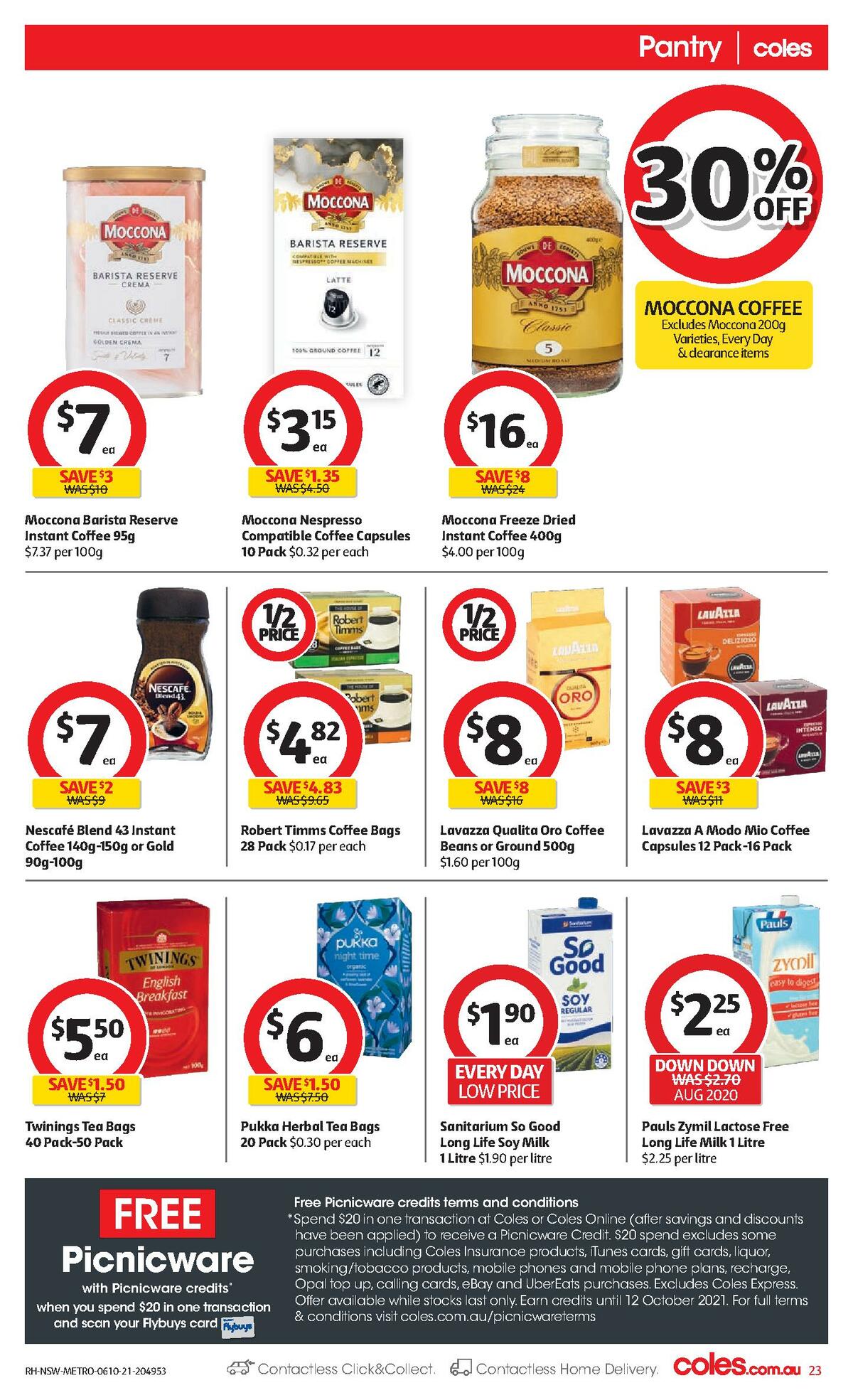 Coles Catalogues from 6 October