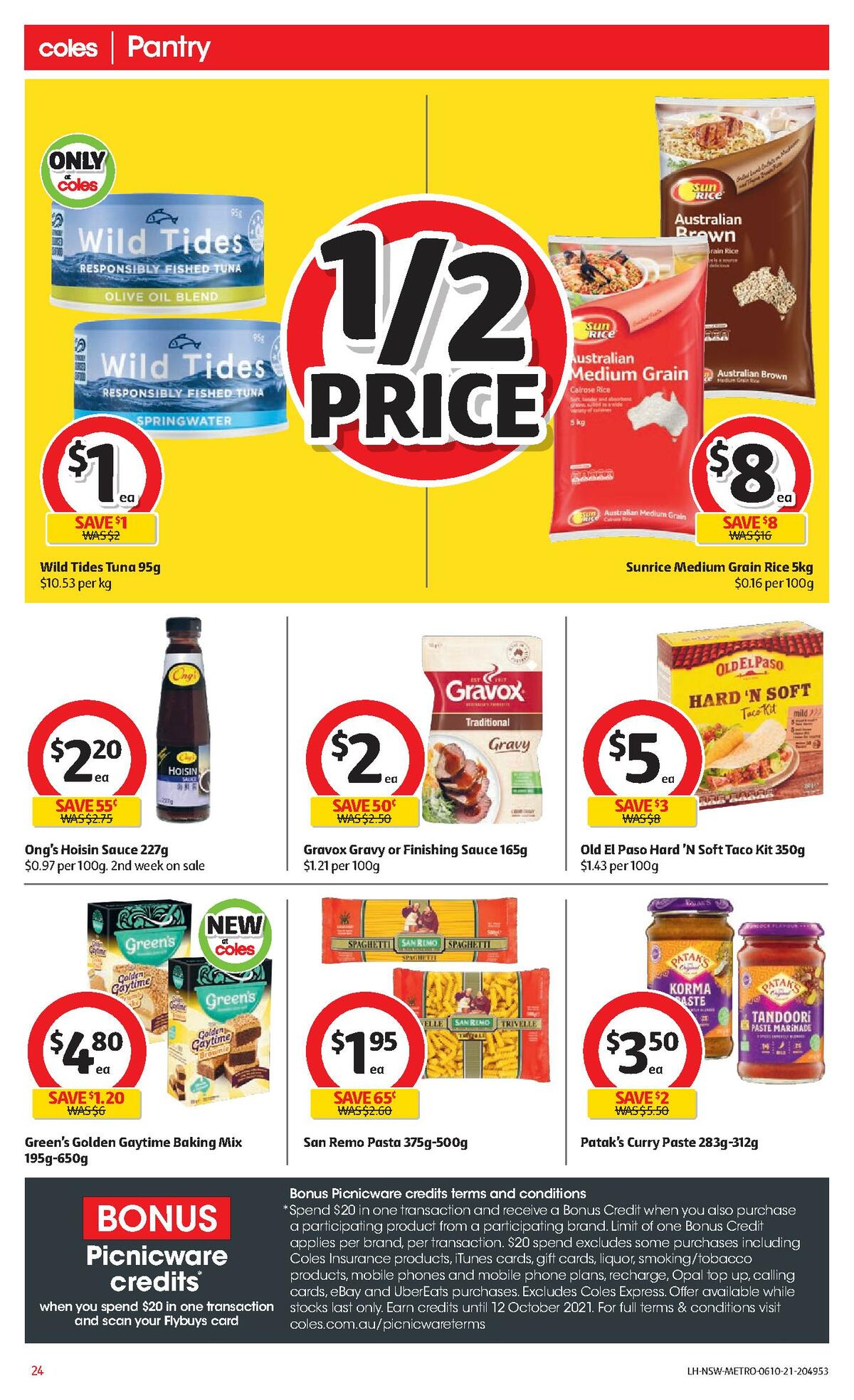 Coles Catalogues from 6 October