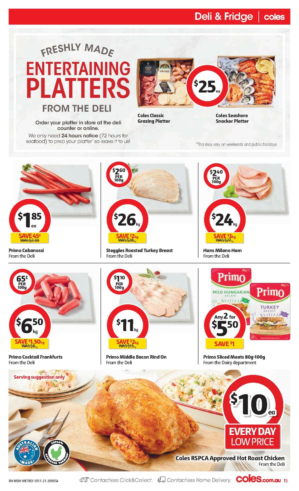 Coles Catalogues from 10 November