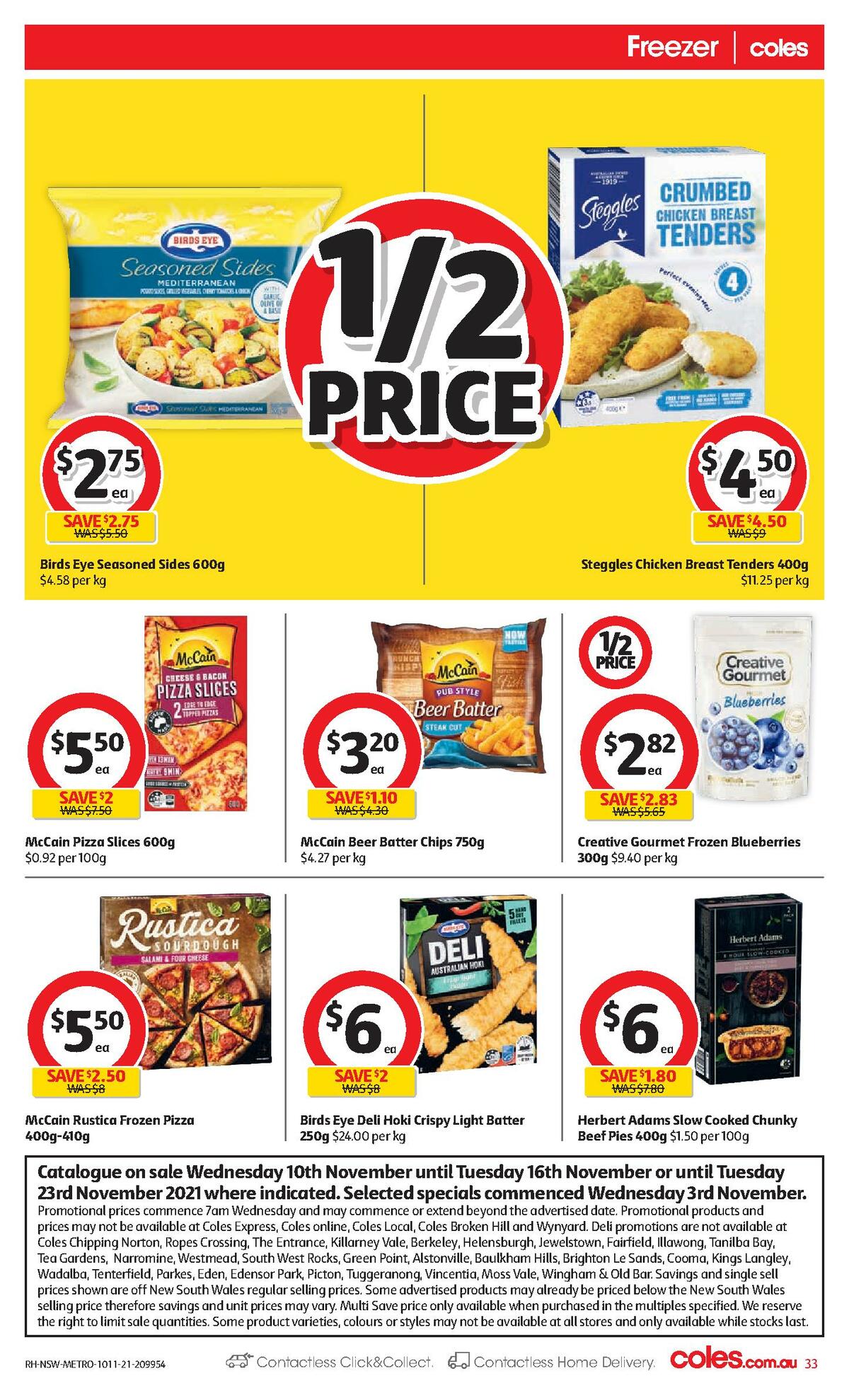 Coles Catalogues from 10 November