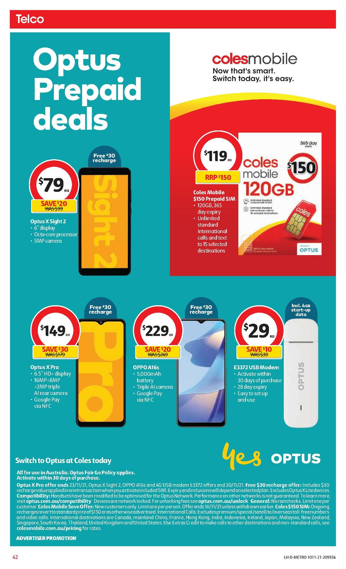 Coles Catalogues from 10 November